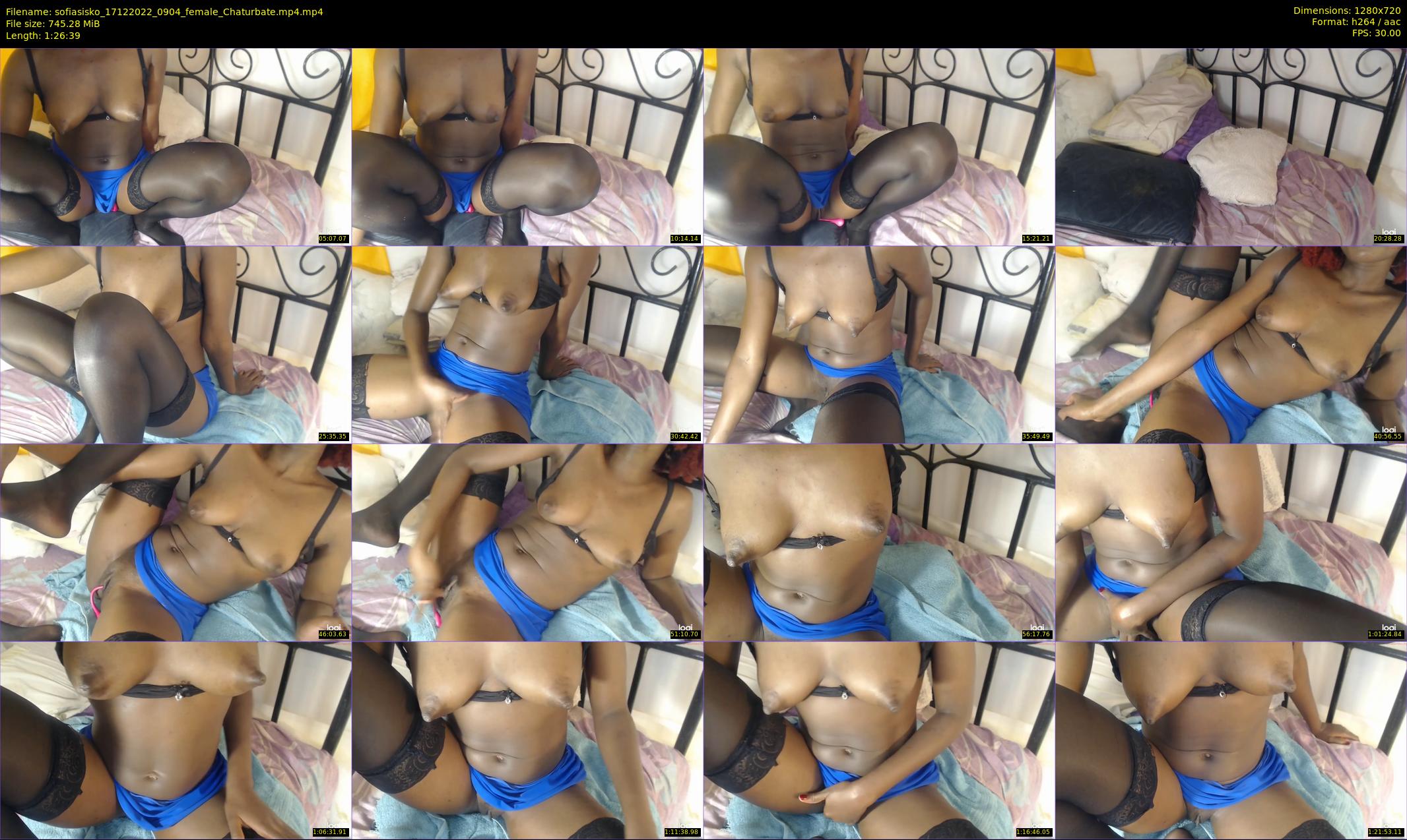 sofiasisko — 87 minute Chaturbate female cam show recording, 720p, Dec 17, 2022