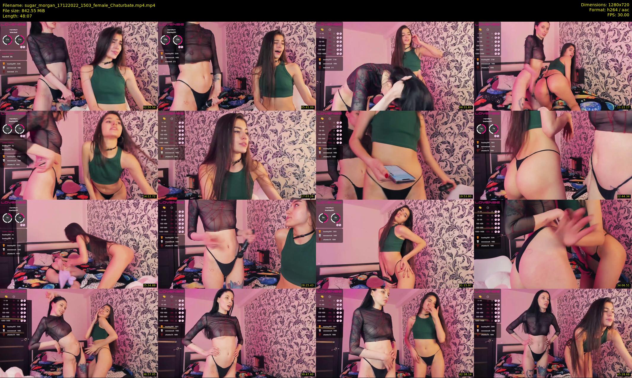 sugar_morgan — 49 minute Chaturbate female cam show recording, 720p, Dec 17, 2022