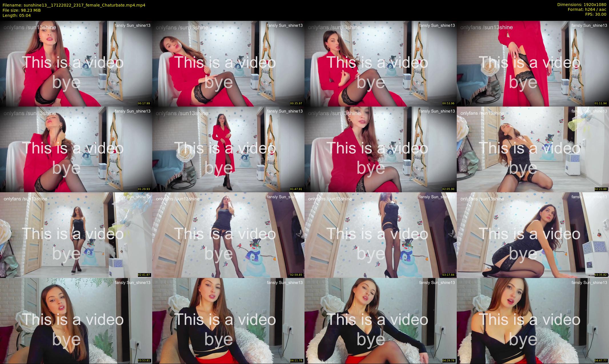sunshine13_ — 6 minute Chaturbate female cam show recording, 1080p, Dec 17, 2022