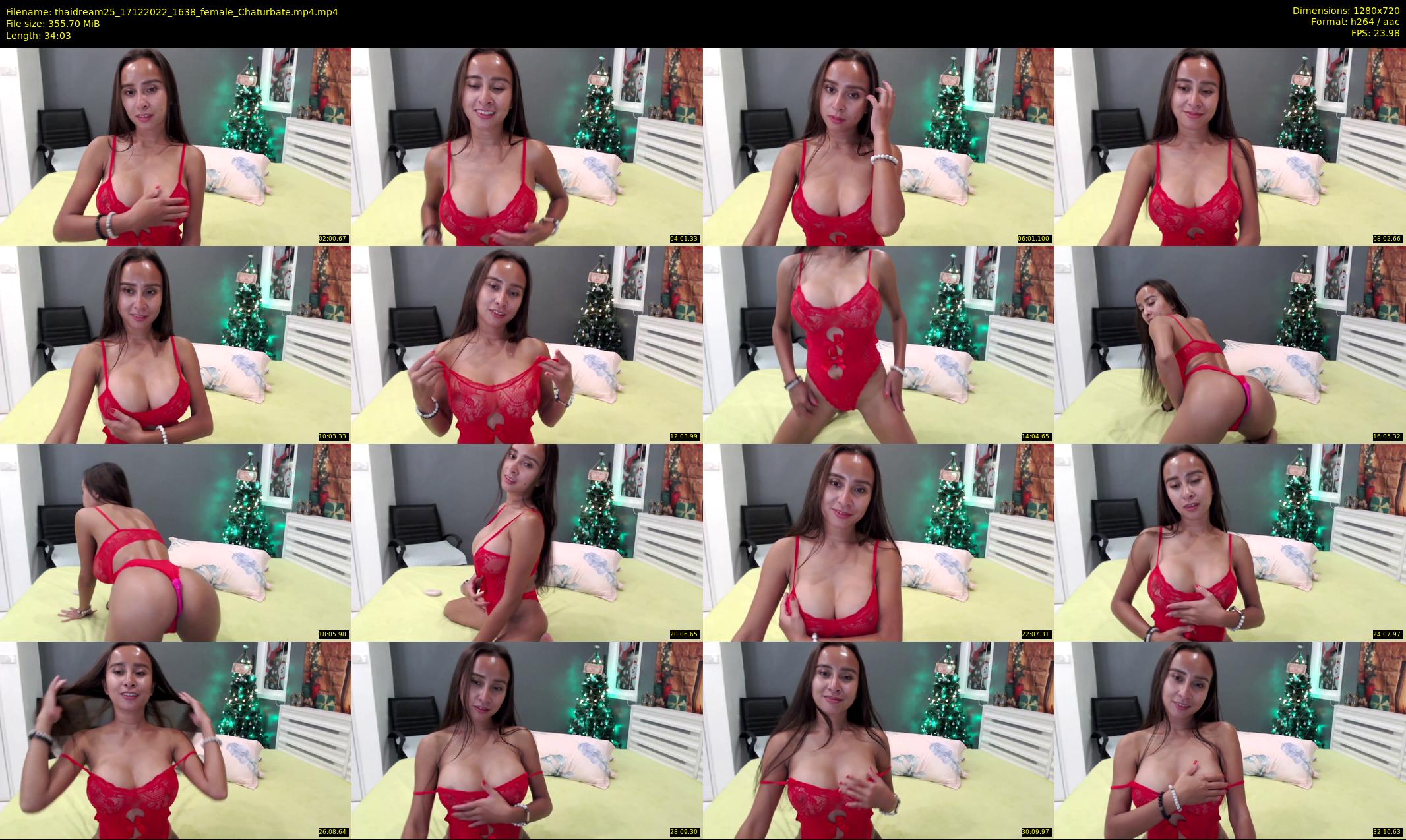 thaidream25 — 35 minute Chaturbate female cam show recording, 720p, Dec 17, 2022
