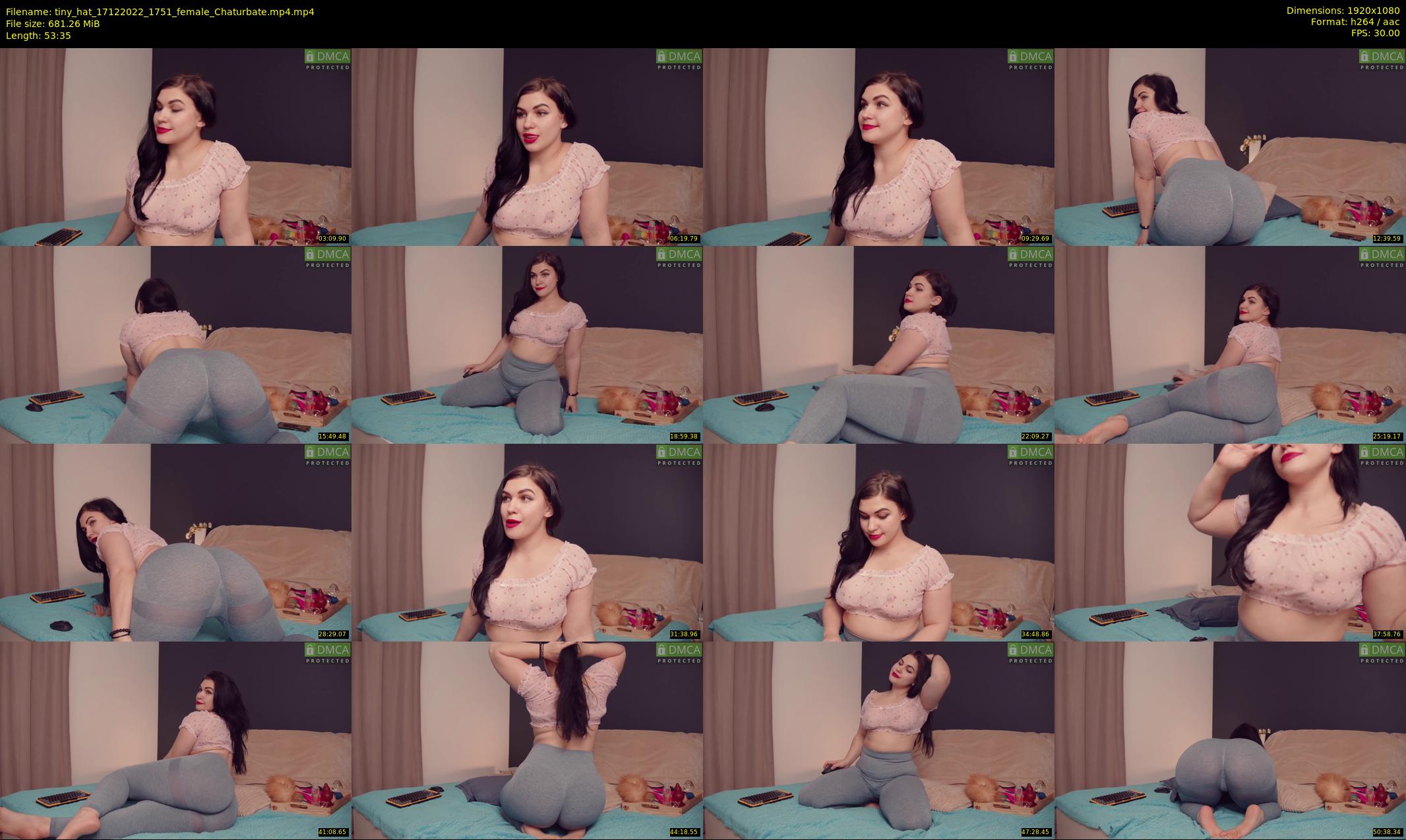 tiny_hat — 54 minute Chaturbate female cam show recording, 1080p, Dec 17, 2022
