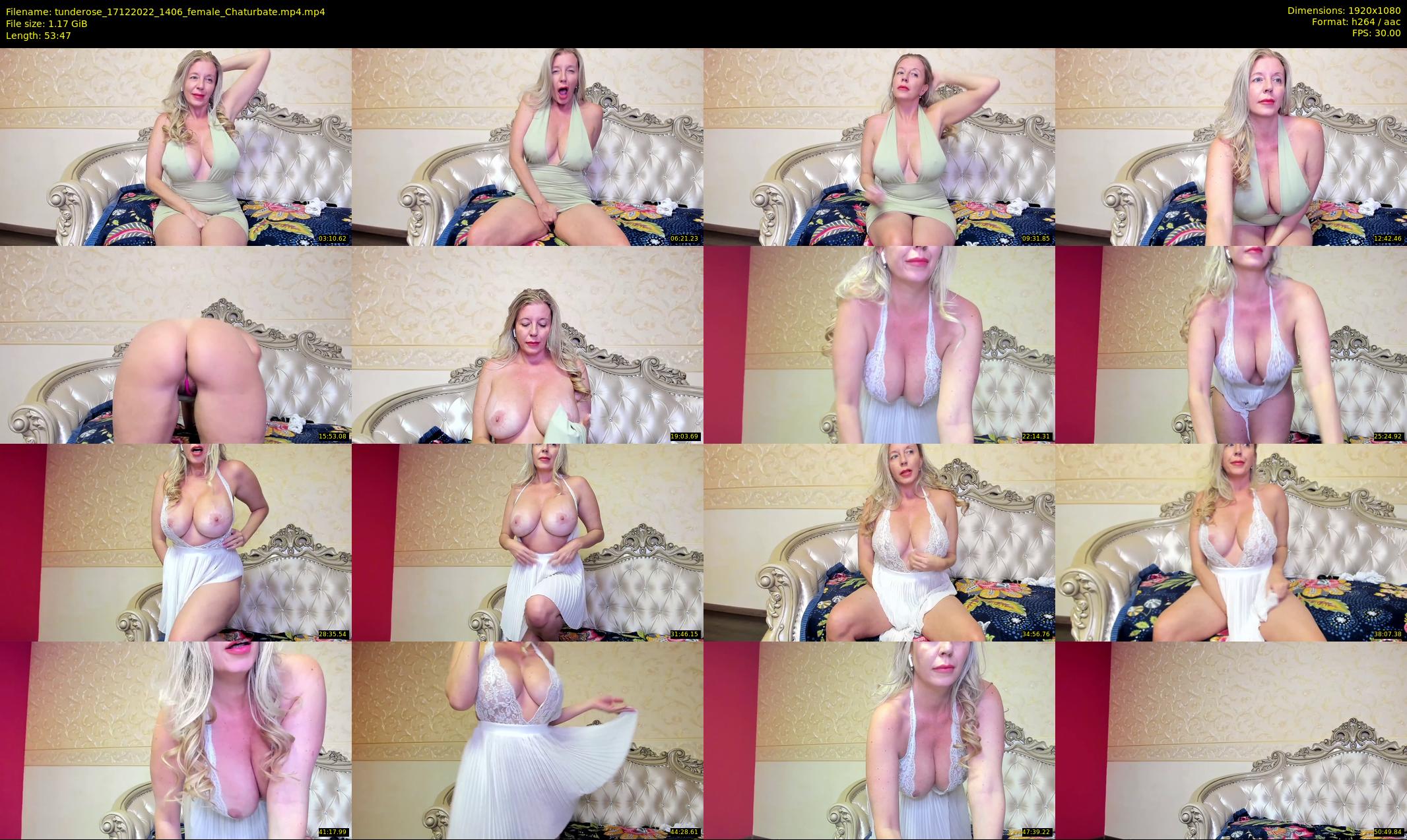 tunderose — 54 minute Chaturbate female cam show recording, 1080p, Dec 17, 2022