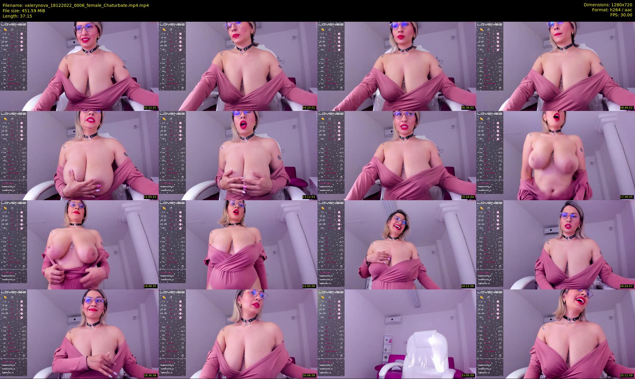 valerynova — 38 minute Chaturbate female cam show recording, 720p, Dec 18, 2022