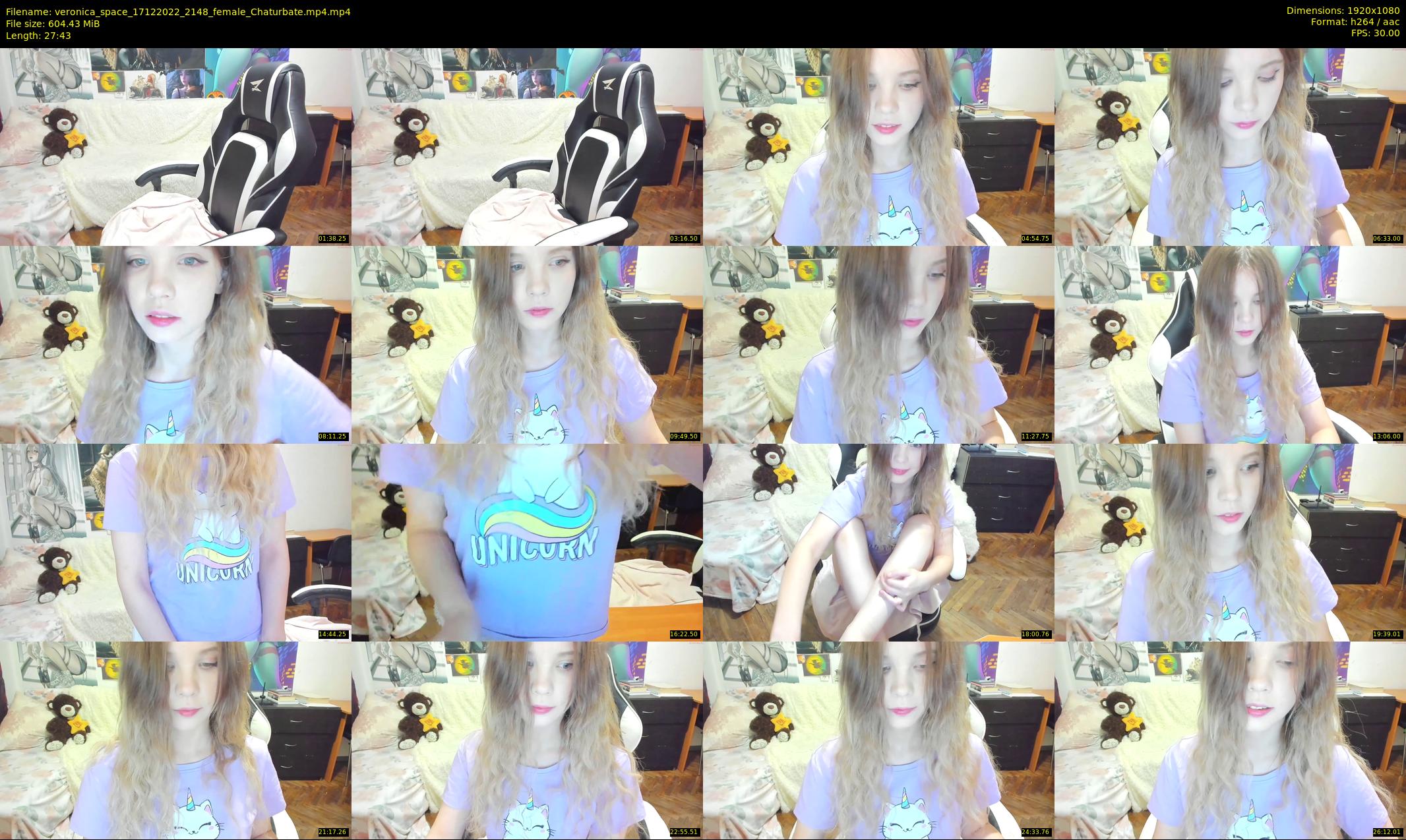 veronica_space — 28 minute Chaturbate female cam show recording, 1080p, Dec 17, 2022