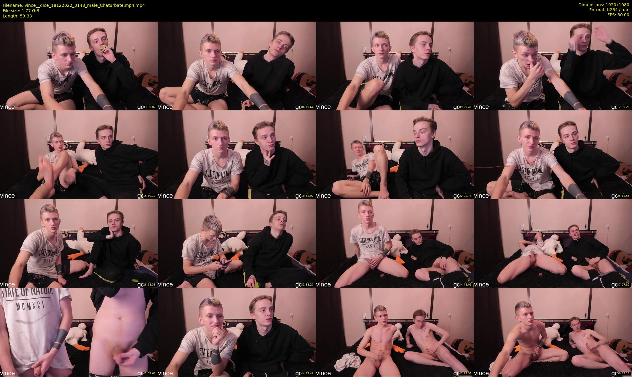 vince__dice — 54 minute Chaturbate male cam show recording, 1080p, Dec 18, 2022