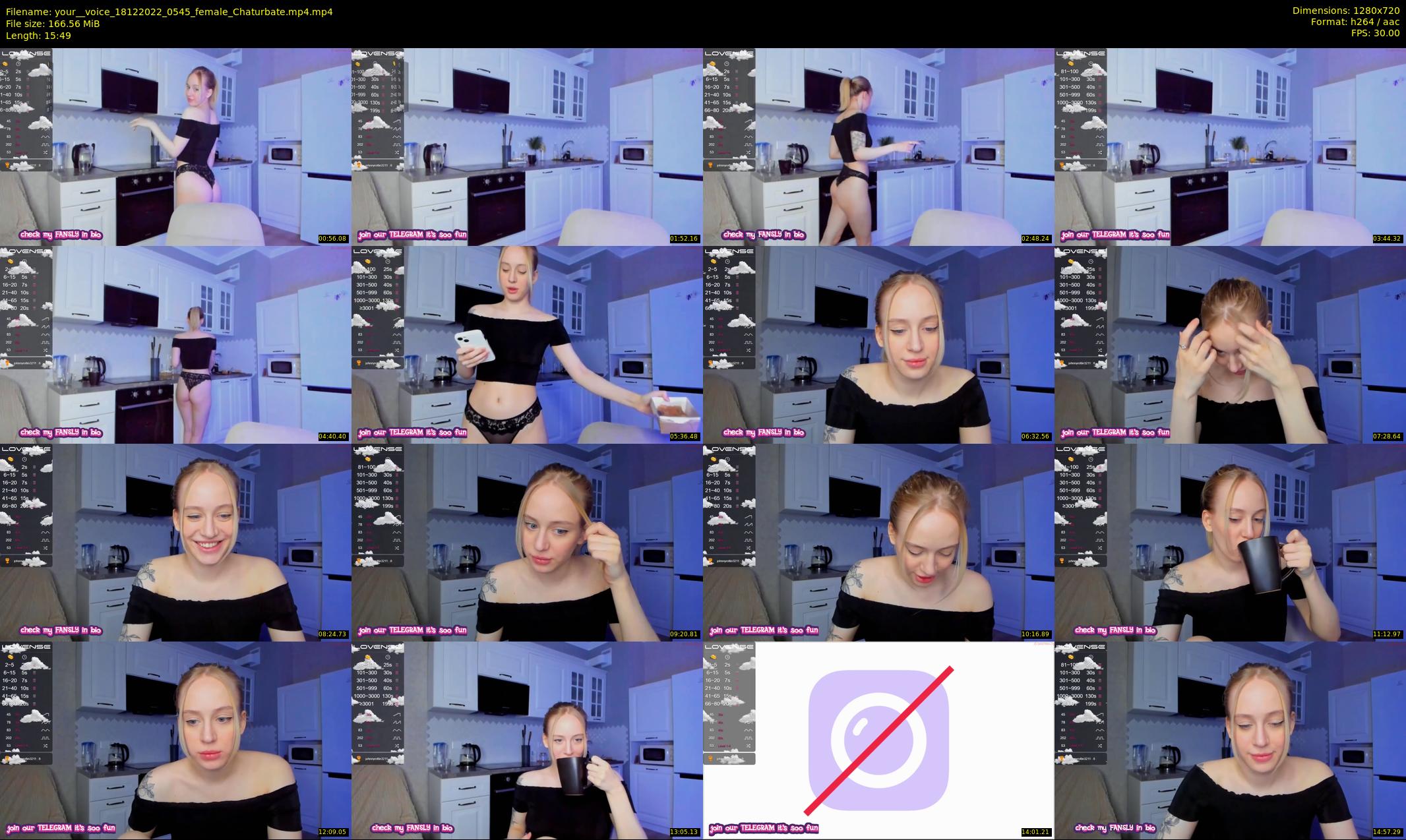 your__voice — 16 minute Chaturbate female cam show recording, 720p, Dec 18, 2022