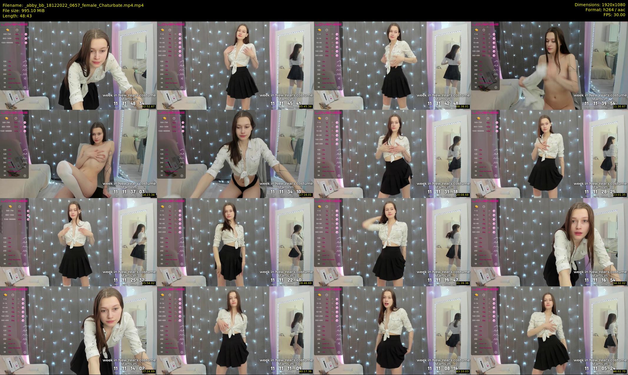 _abby_bb — 49 minute Chaturbate female cam show recording, 1080p, Dec 18, 2022