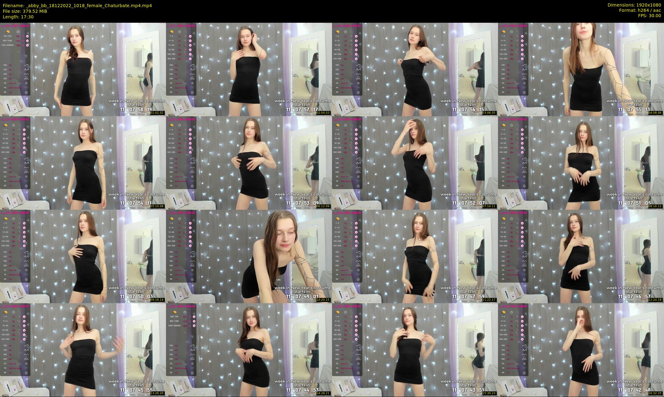 _abby_bb — 18 minute Chaturbate female cam show recording, 1080p, Dec 18, 2022