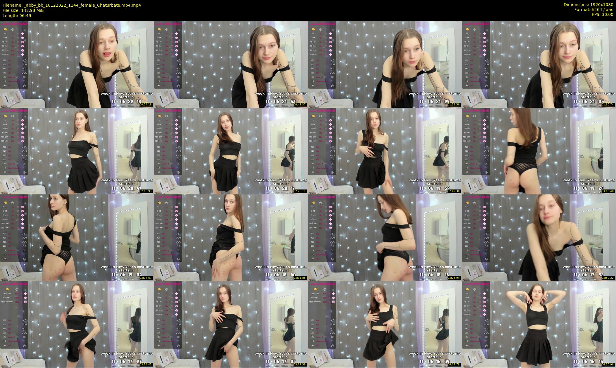 _abby_bb — 7 minute Chaturbate female cam show recording, 1080p, Dec 18, 2022