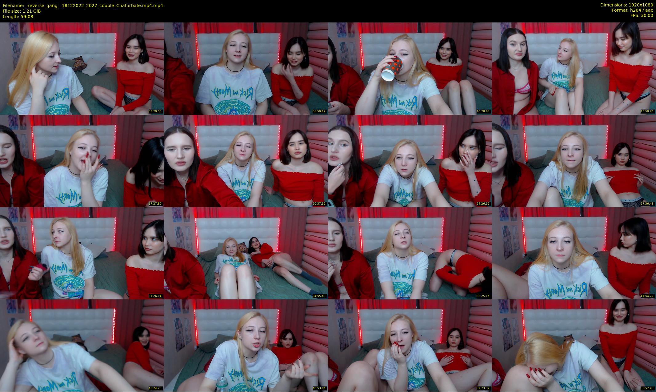 _reverse_gang_ — 60 minute Chaturbate couple cam show recording, 1080p, Dec 18, 2022
