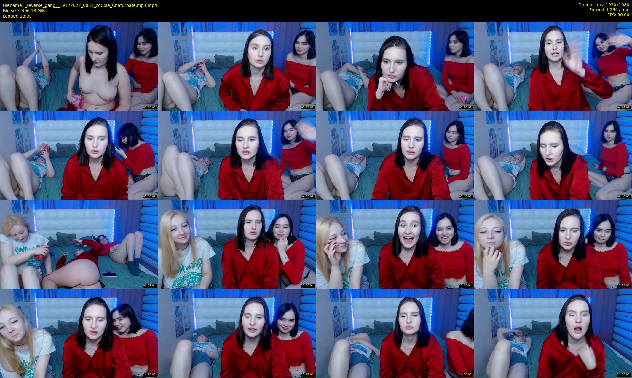 _reverse_gang_ — 19 minute Chaturbate couple cam show recording, 1080p, Dec 19, 2022
