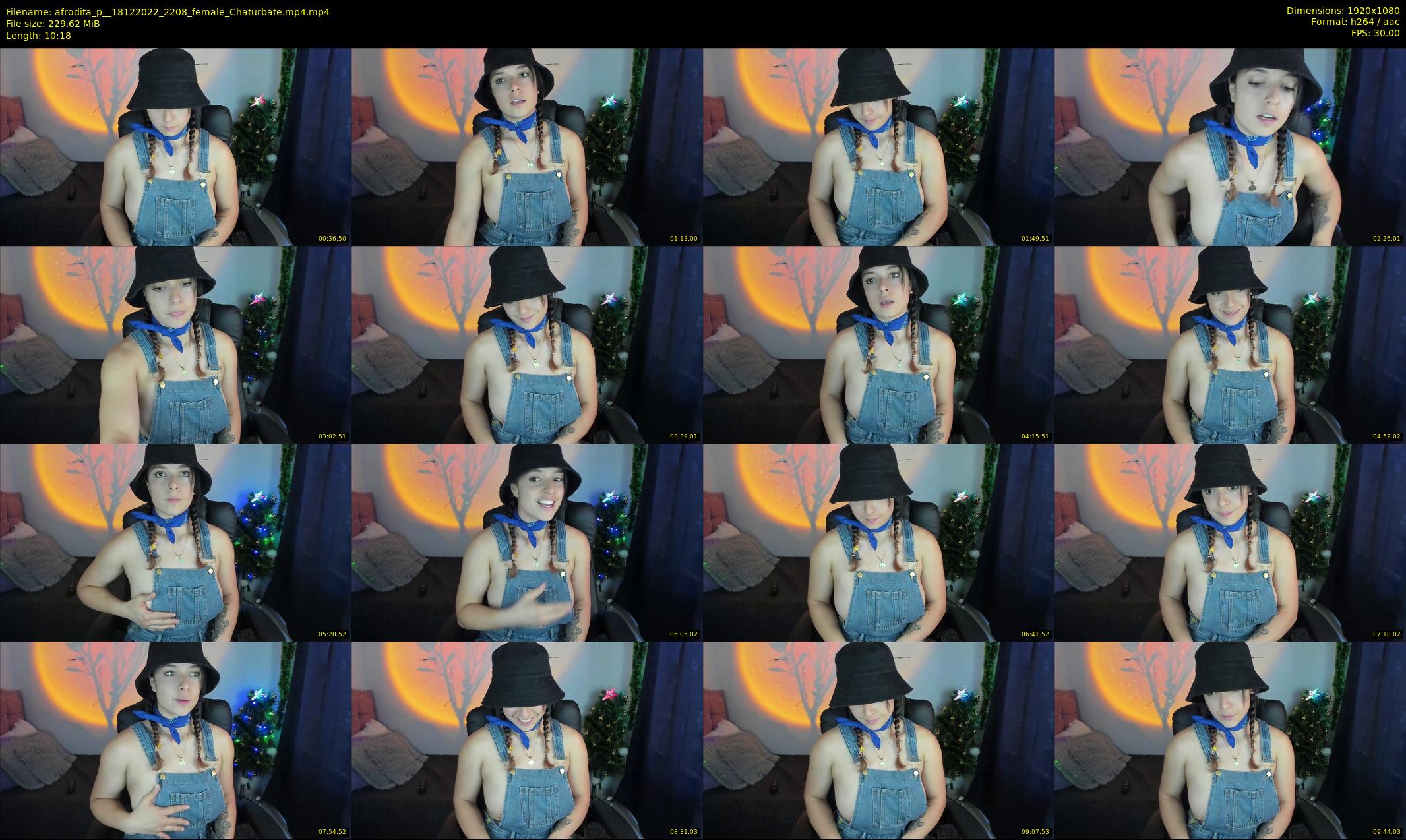 afrodita_p_ — 11 minute Chaturbate female cam show recording, 1080p, Dec 18, 2022