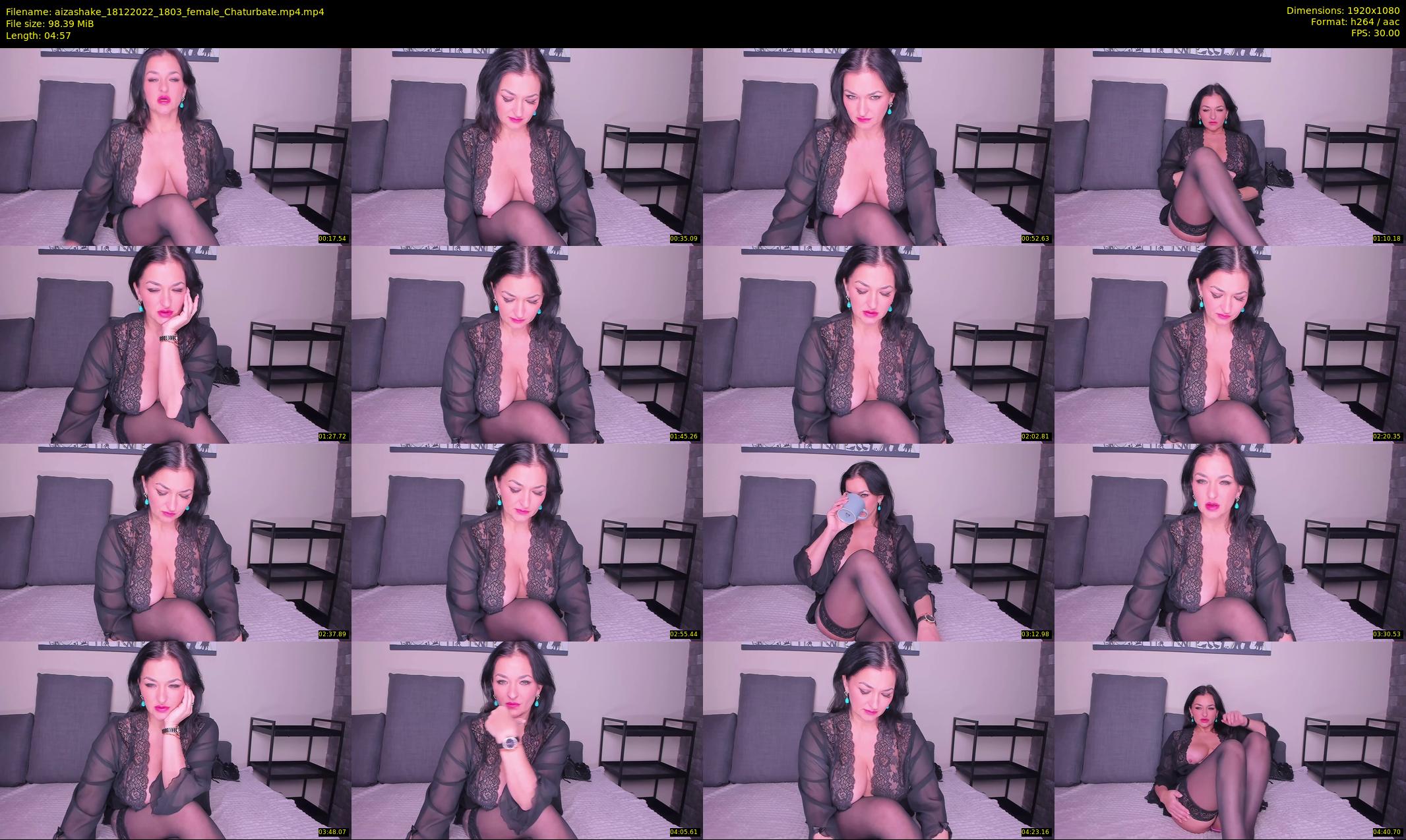 aizashake — 5 minute Chaturbate female cam show recording, 1080p, Dec 18, 2022