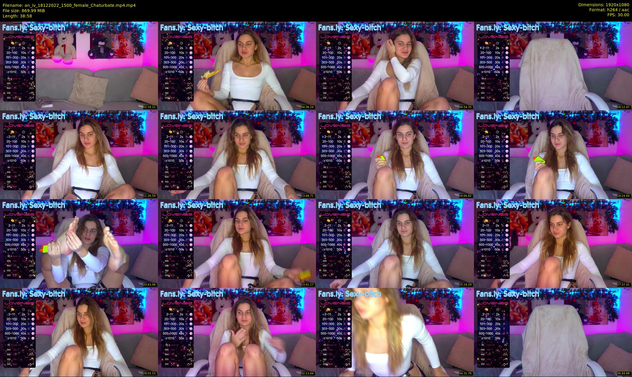 an_iv — 39 minute Chaturbate female cam show recording, 1080p, Dec 18, 2022