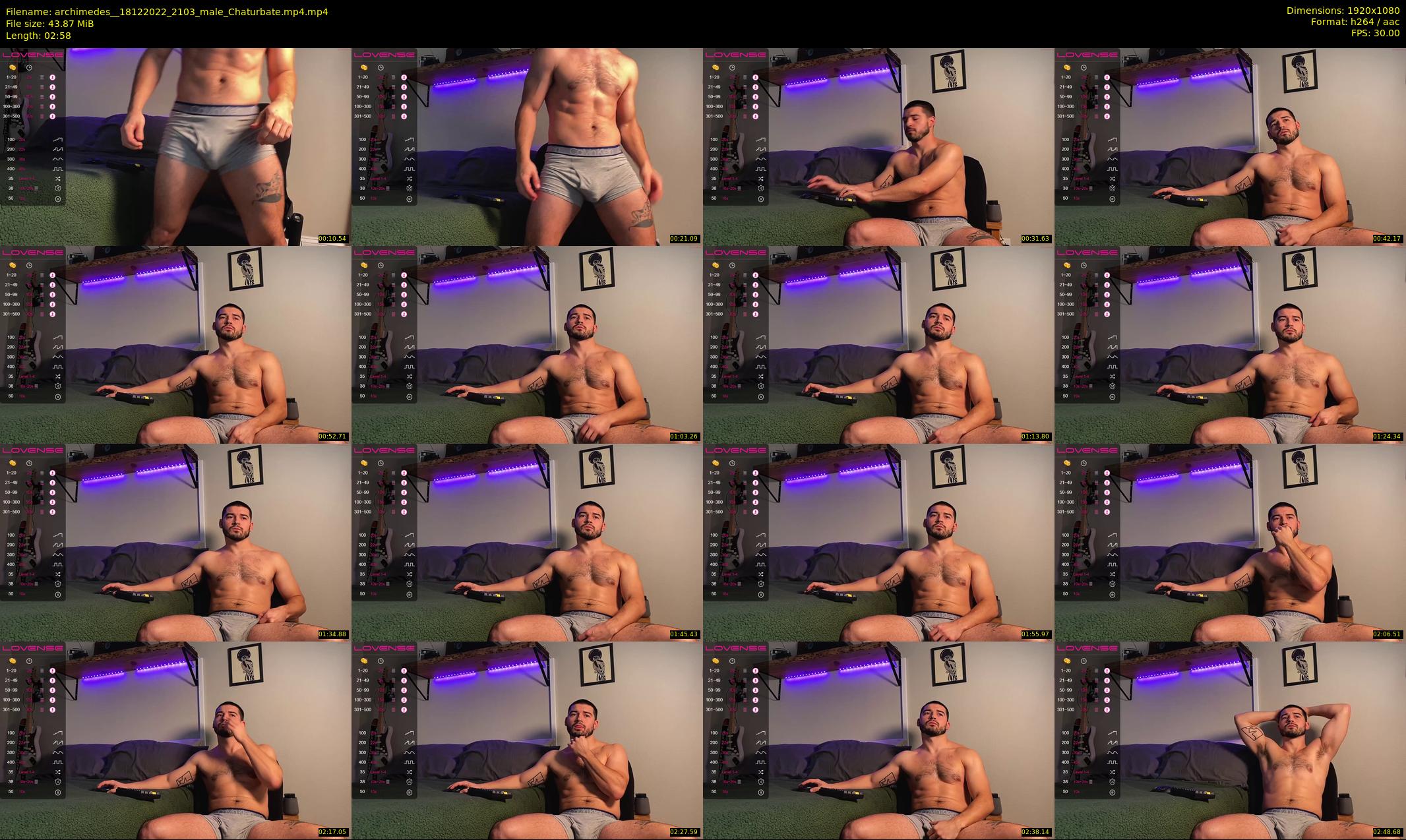 archimedes_ — 3 minute Chaturbate male cam show recording, 1080p, Dec 18, 2022