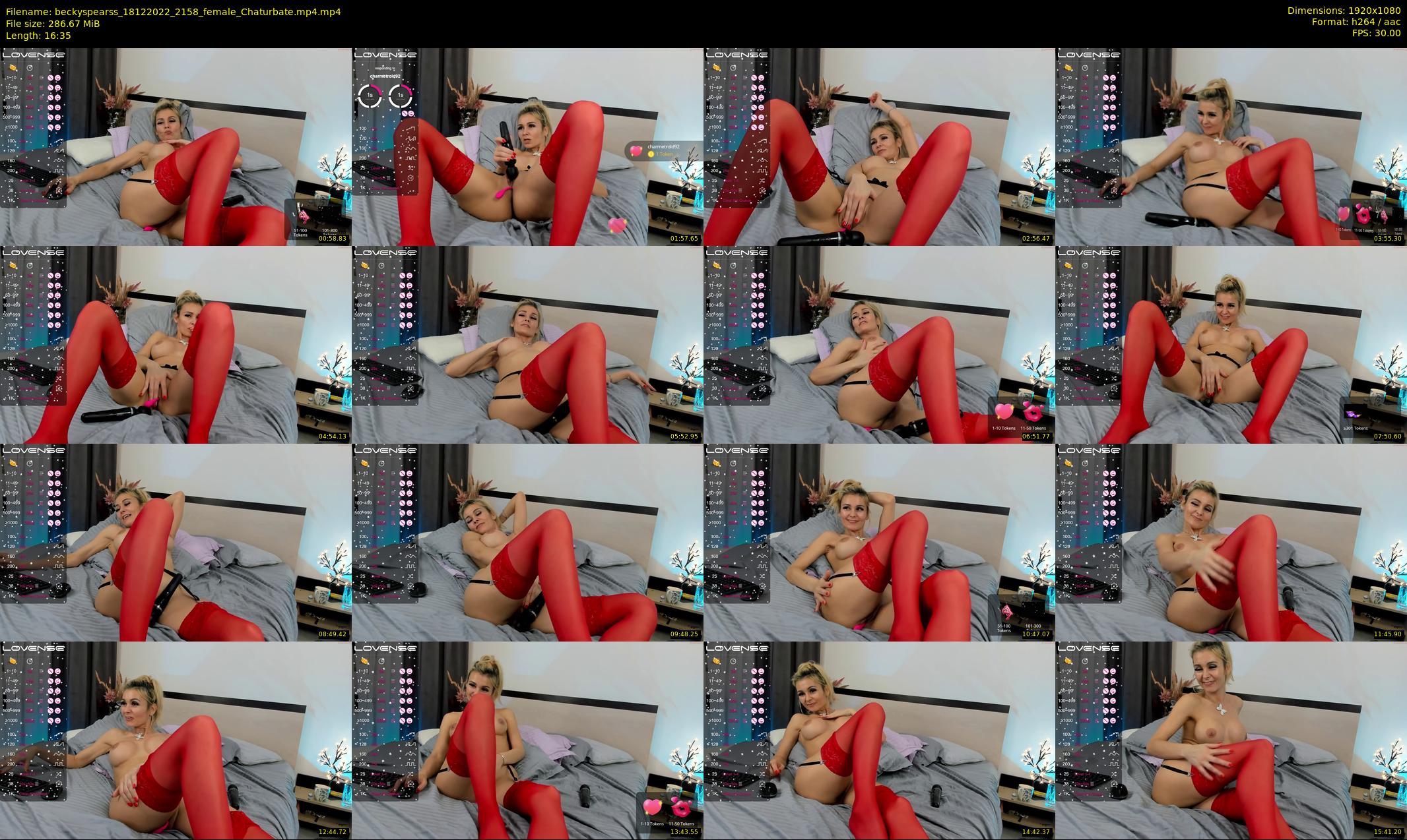 beckyspearss — 17 minute Chaturbate female cam show recording, 1080p, Dec 18, 2022