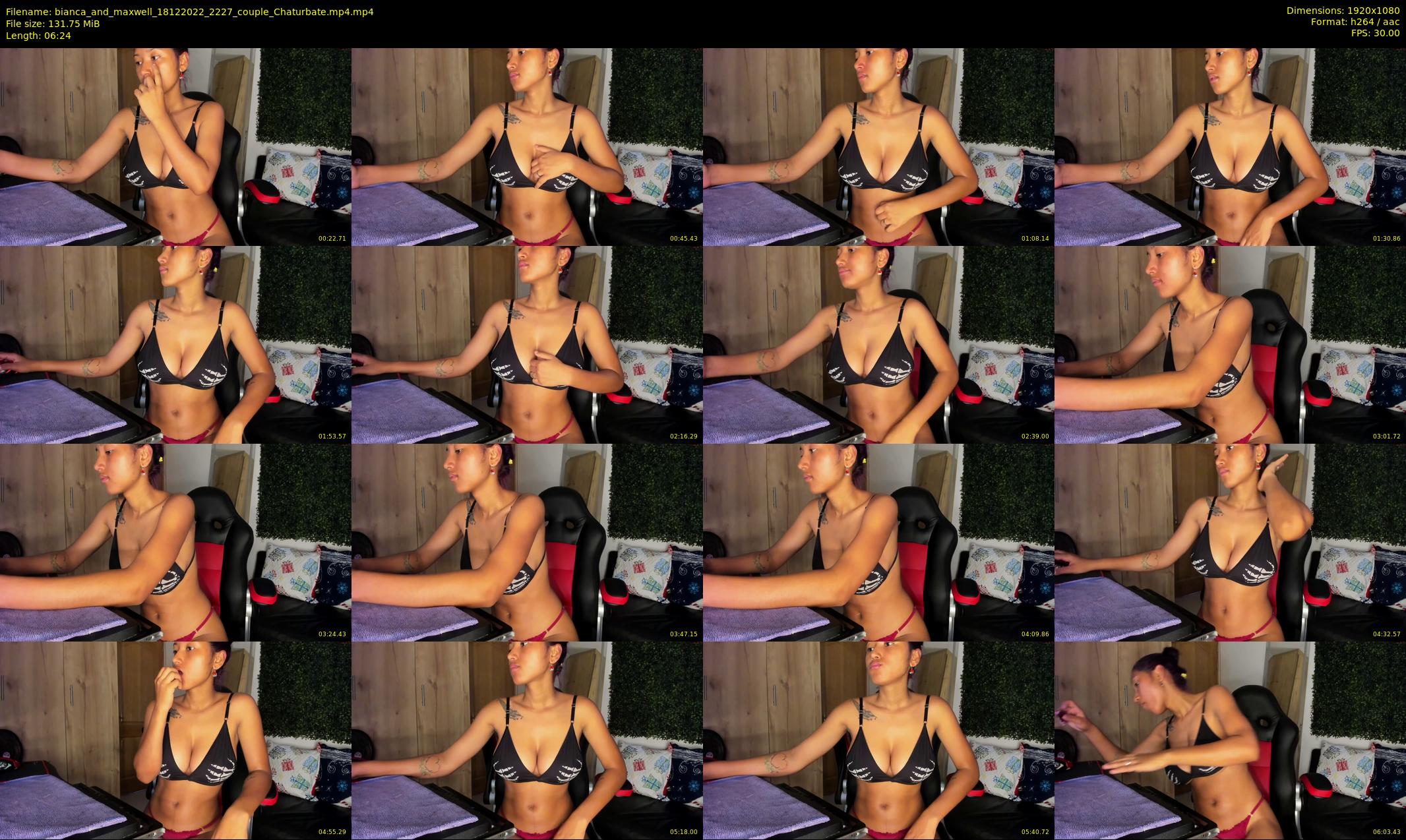 bianca_and_maxwell — 7 minute Chaturbate couple cam show recording, 1080p, Dec 18, 2022
