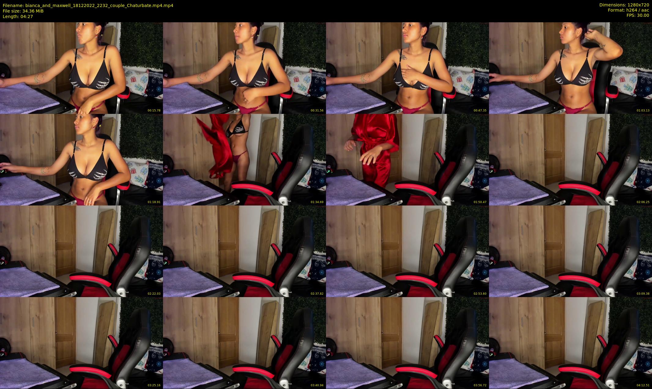 bianca_and_maxwell — 5 minute Chaturbate couple cam show recording, 720p, Dec 18, 2022