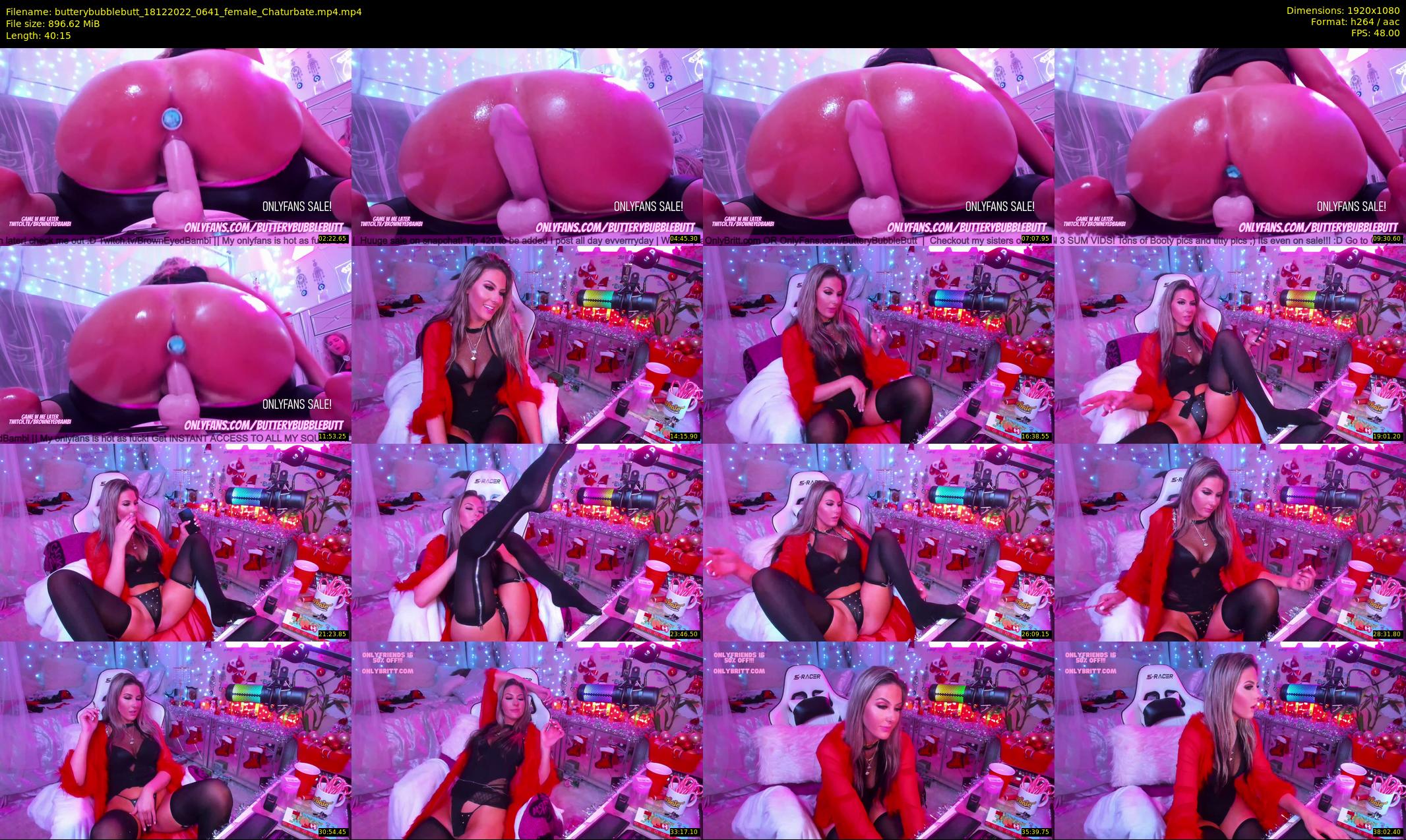 butterybubblebutt — 41 minute Chaturbate couple cam show recording, 1080p, Dec 18, 2022