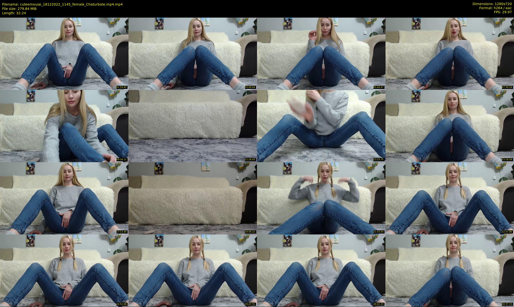 cuteemouse — 33 minute Chaturbate female cam show recording, 720p, Dec 18, 2022