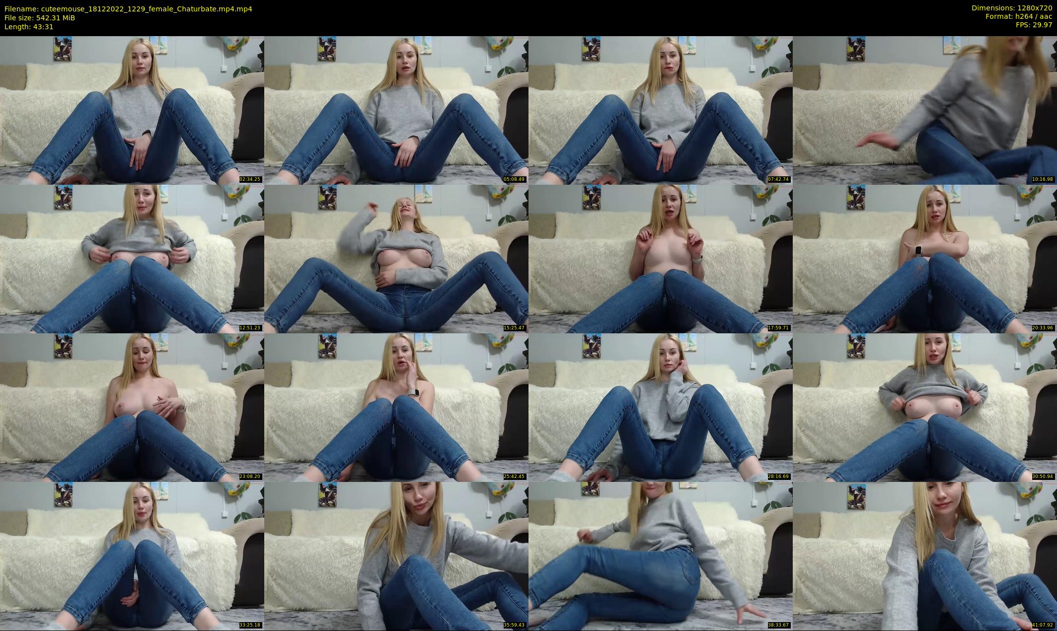 cuteemouse — 44 minute Chaturbate female cam show recording, 720p, Dec 18, 2022