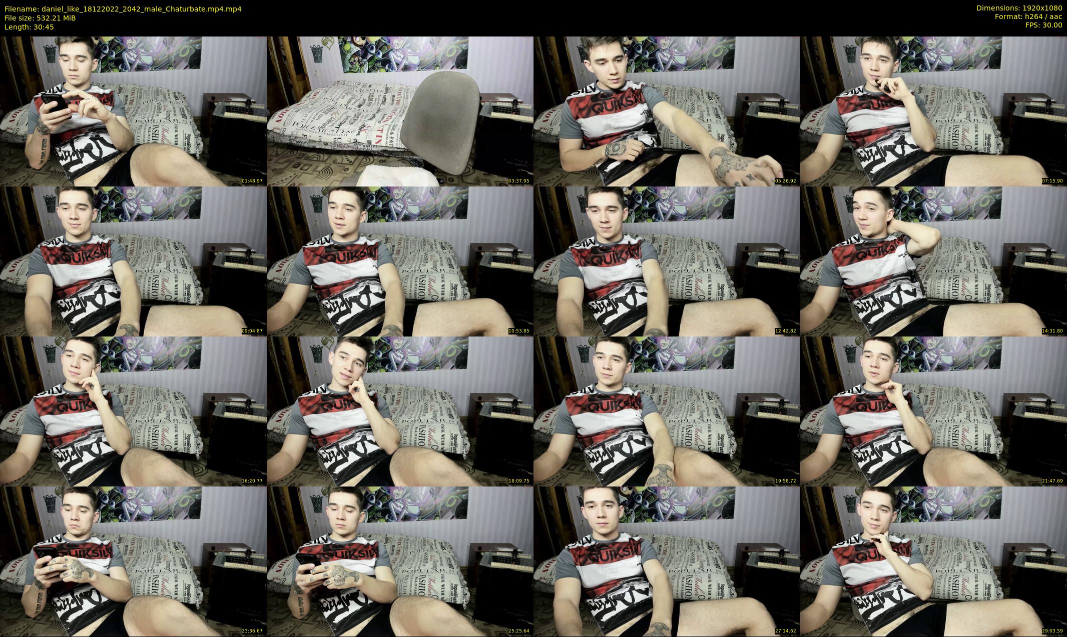 daniel_like — 31 minute Chaturbate male cam show recording, 1080p, Dec 18, 2022
