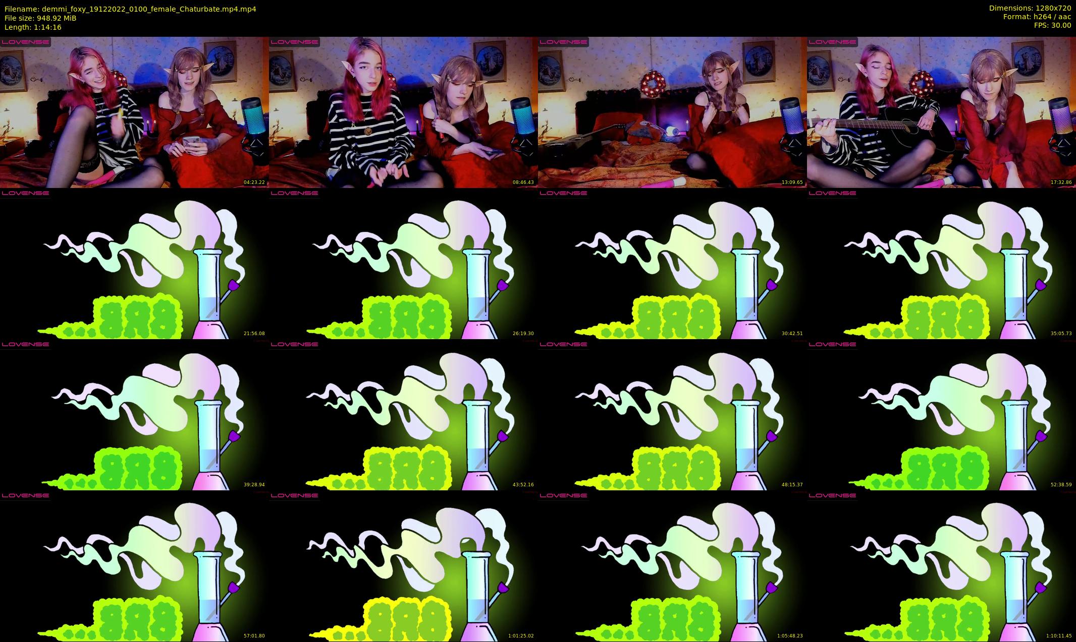 demmi_foxy — 75 minute Chaturbate couple cam show recording, 720p, Dec 19, 2022