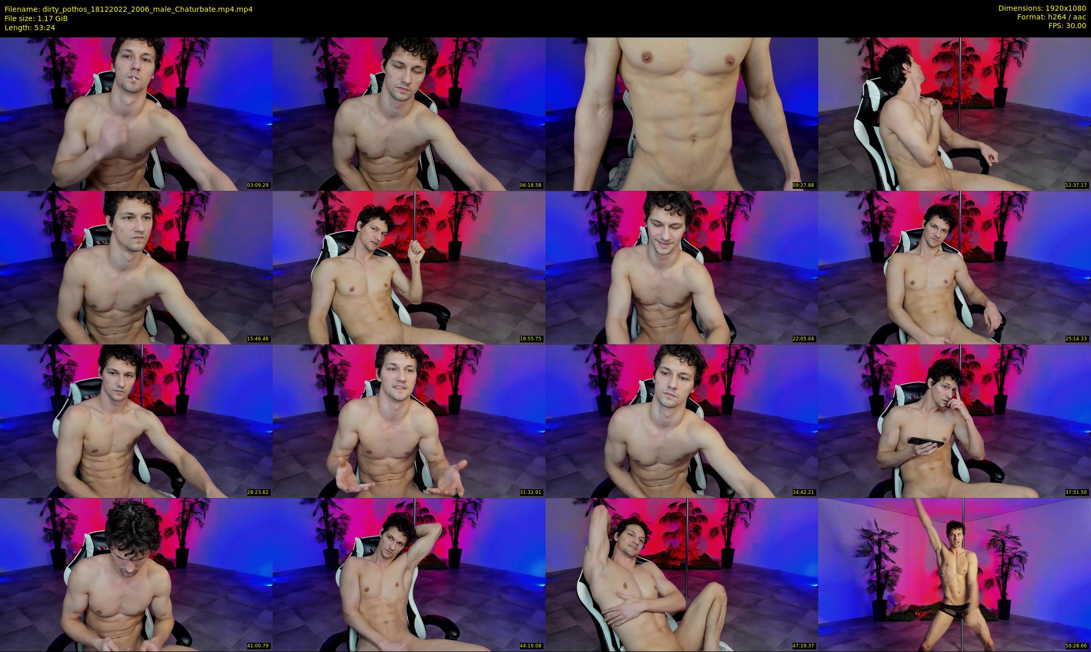 dirty_pothos — 54 minute Chaturbate male cam show recording, 1080p, Dec 18, 2022