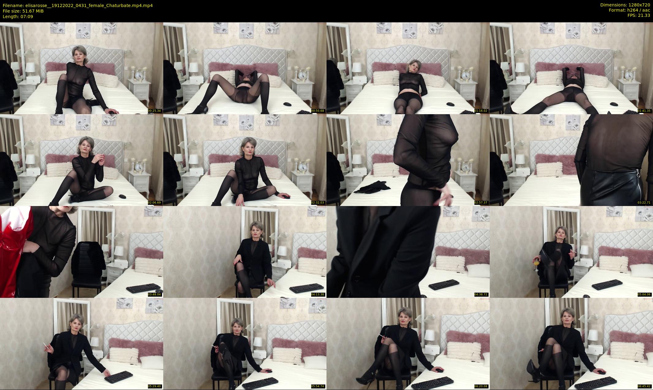 elisarosse_ — 8 minute Chaturbate female cam show recording, 720p, Dec 19, 2022