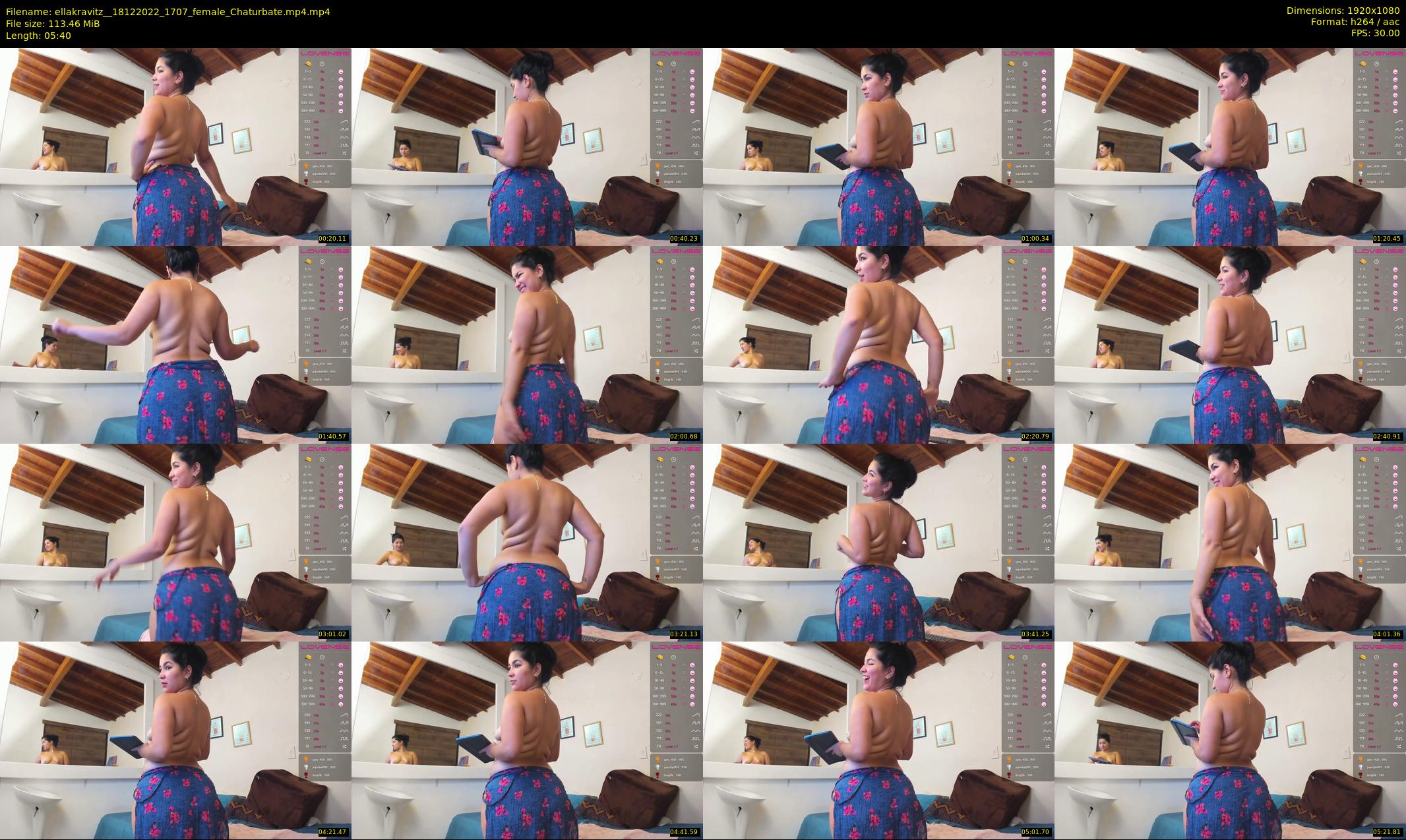 ellakravitz_ — 6 minute Chaturbate female cam show recording, 1080p, Dec 18, 2022