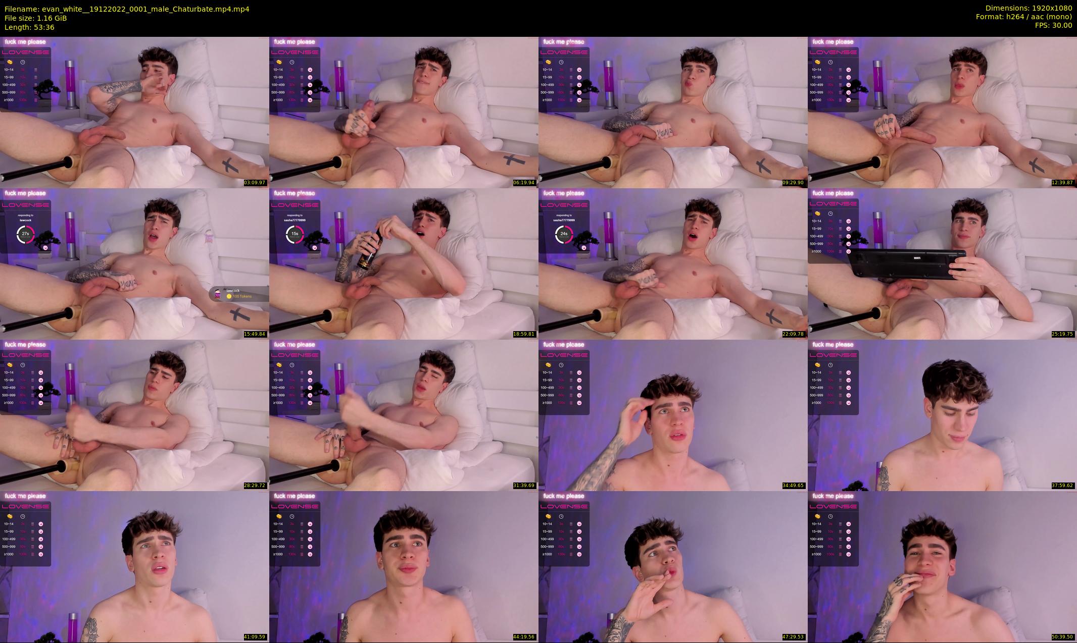 evan_white_ — 54 minute Chaturbate male cam show recording, 1080p, Dec 19, 2022