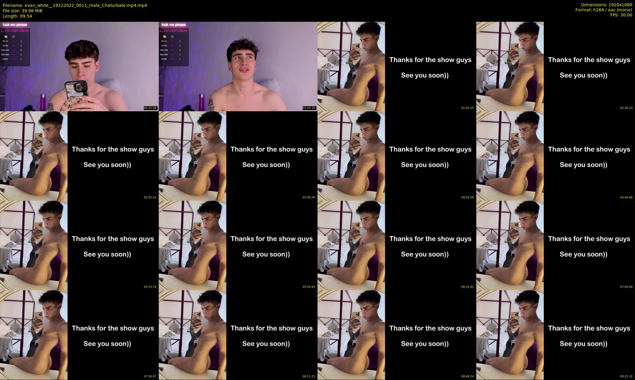 evan_white_ — 10 minute Chaturbate male cam show recording, 1080p, Dec 19, 2022