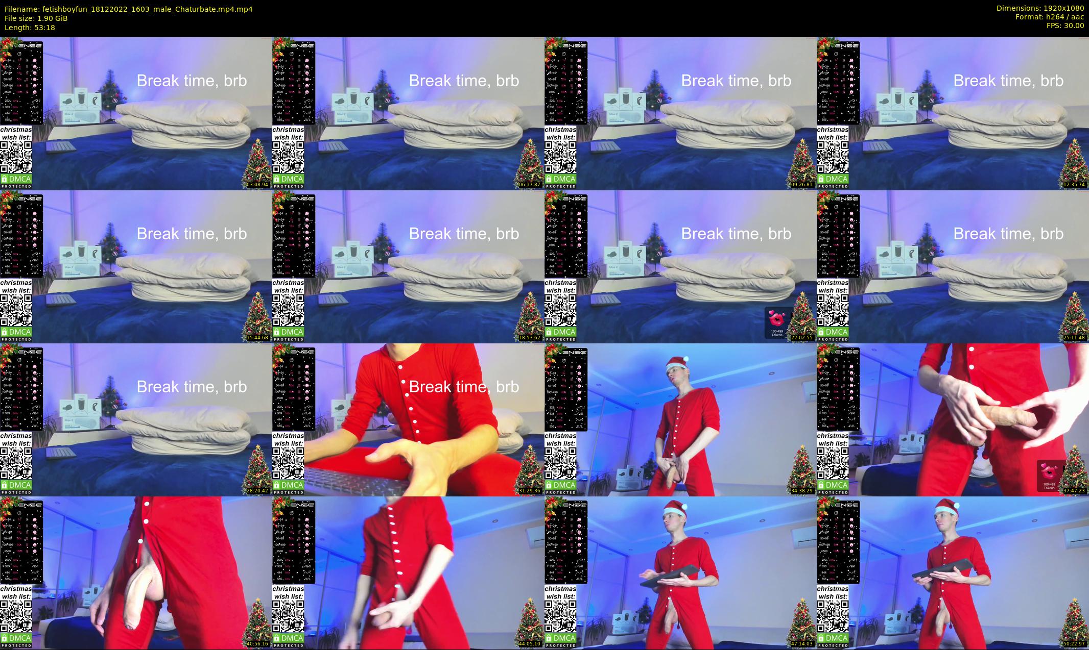 fetishboyfun — 54 minute Chaturbate male cam show recording, 1080p, Dec 18, 2022