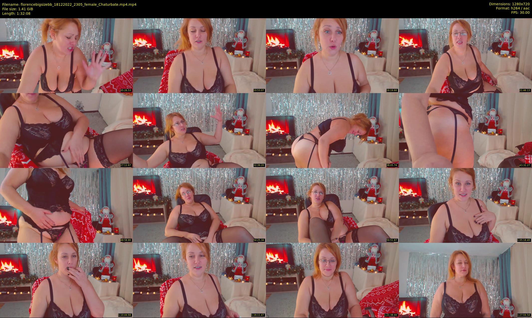 florencebigsizebb — 93 minute Chaturbate female cam show recording, 720p, Dec 18, 2022