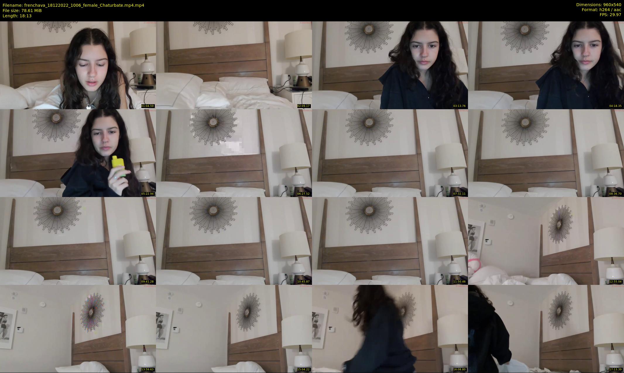 frenchava — 19 minute Chaturbate female cam show recording, 480p, Dec 18, 2022