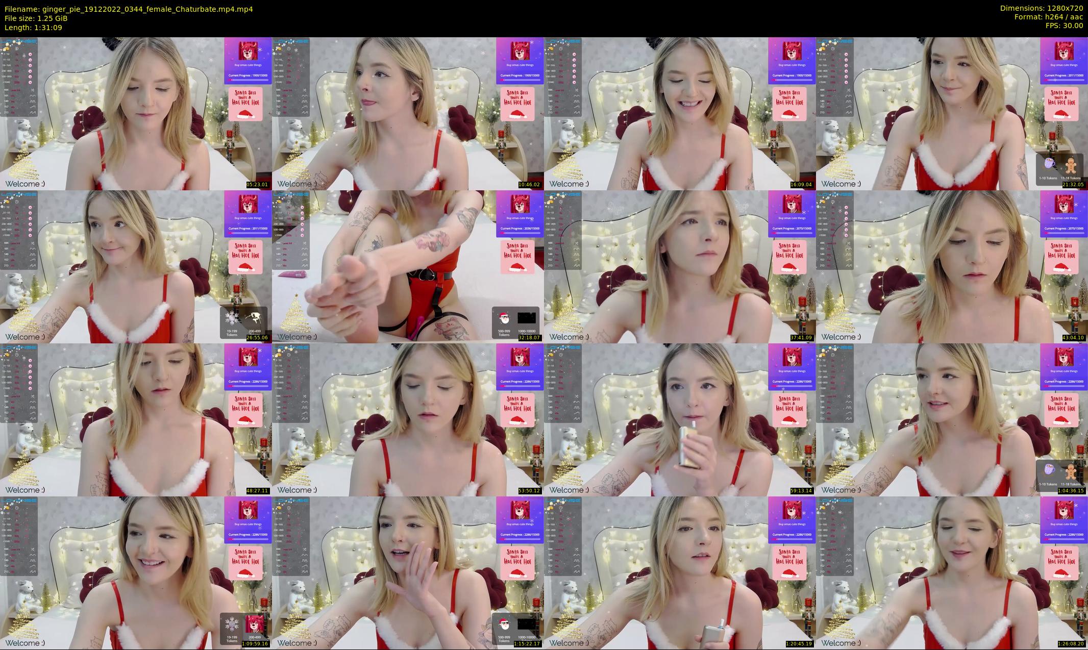 ginger_pie — 92 minute Chaturbate female cam show recording, 720p, Dec 19, 2022