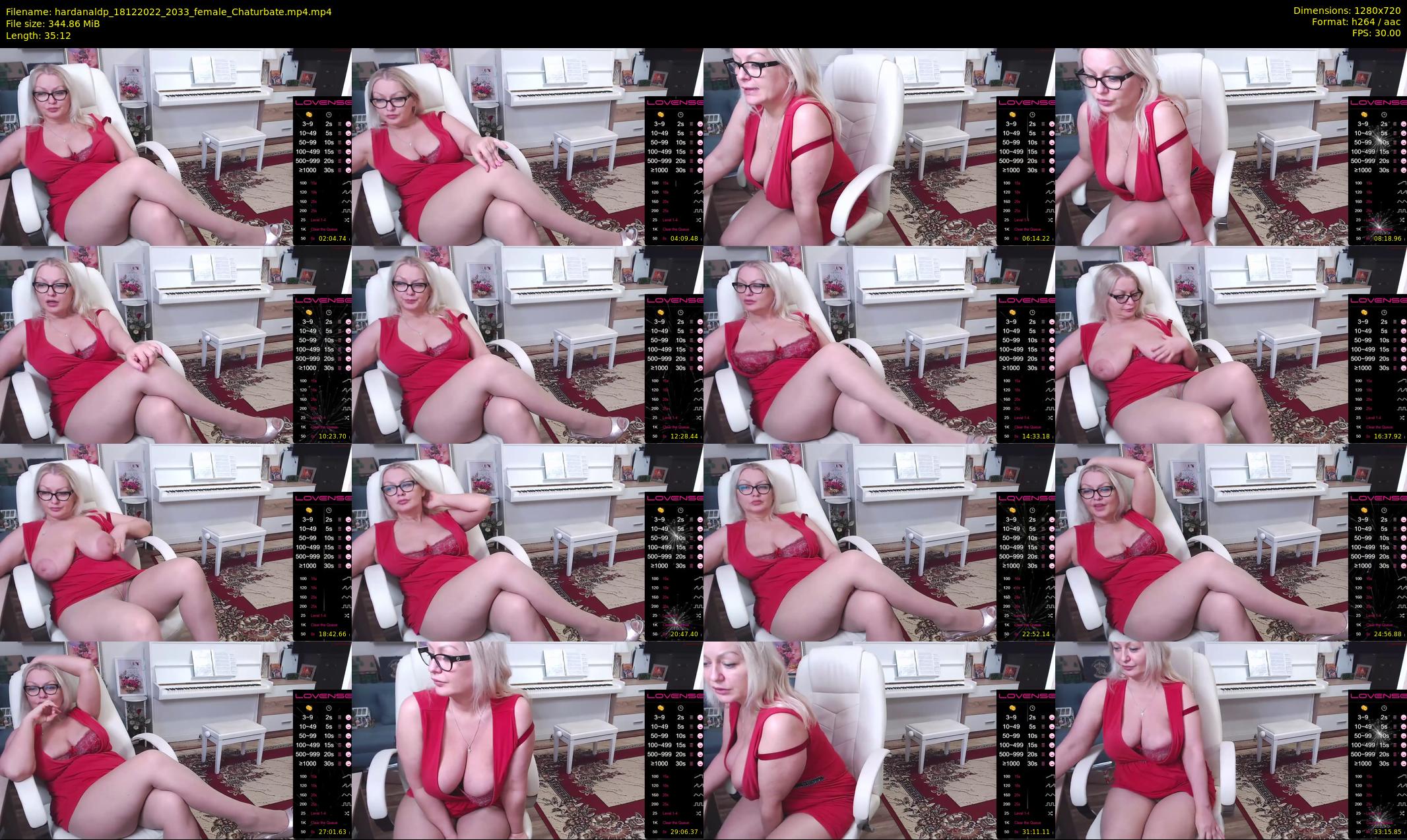 hardanaldp — 36 minute Chaturbate female cam show recording, 720p, Dec 18, 2022