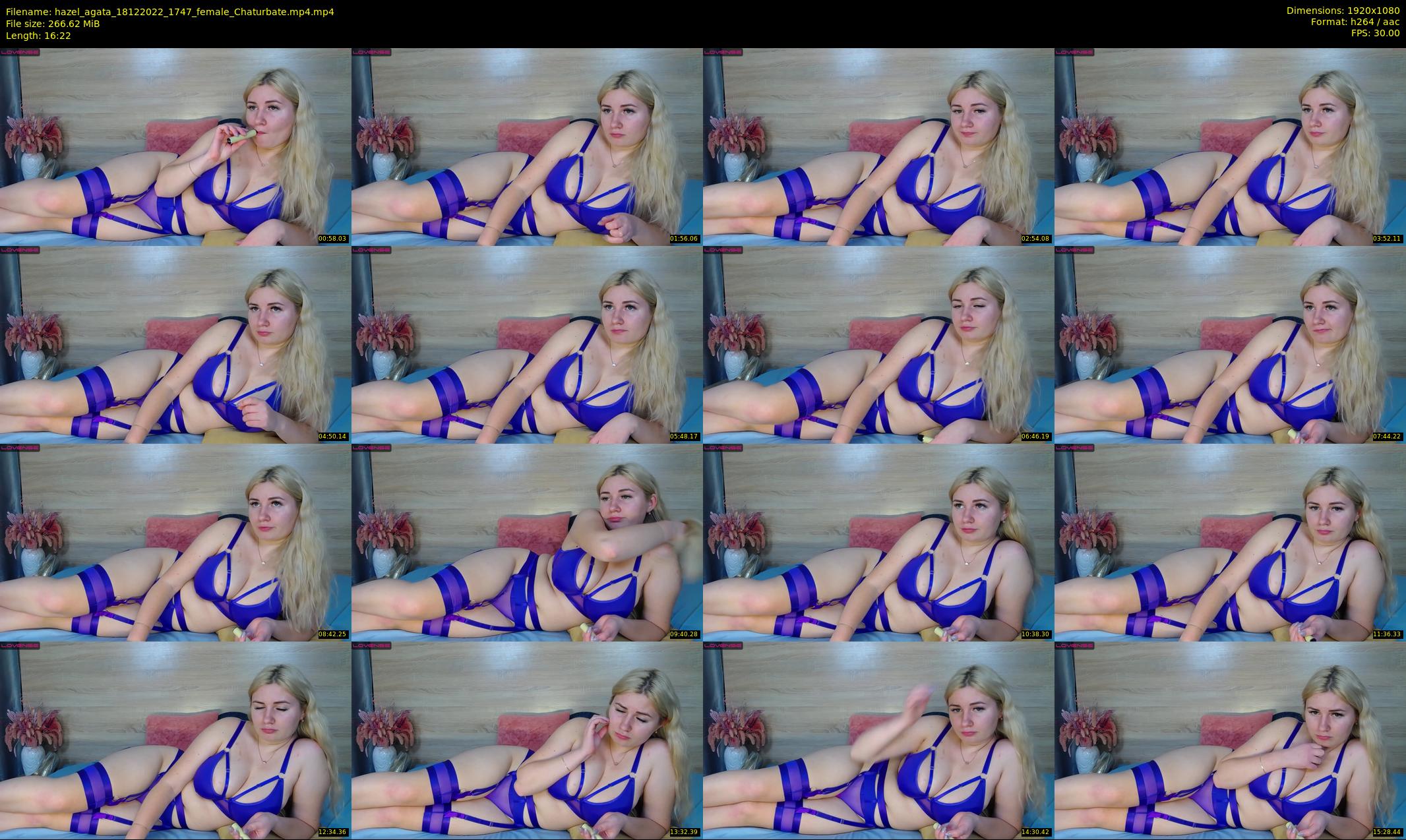 hazel_agata — 17 minute Chaturbate female cam show recording, 1080p, Dec 18, 2022