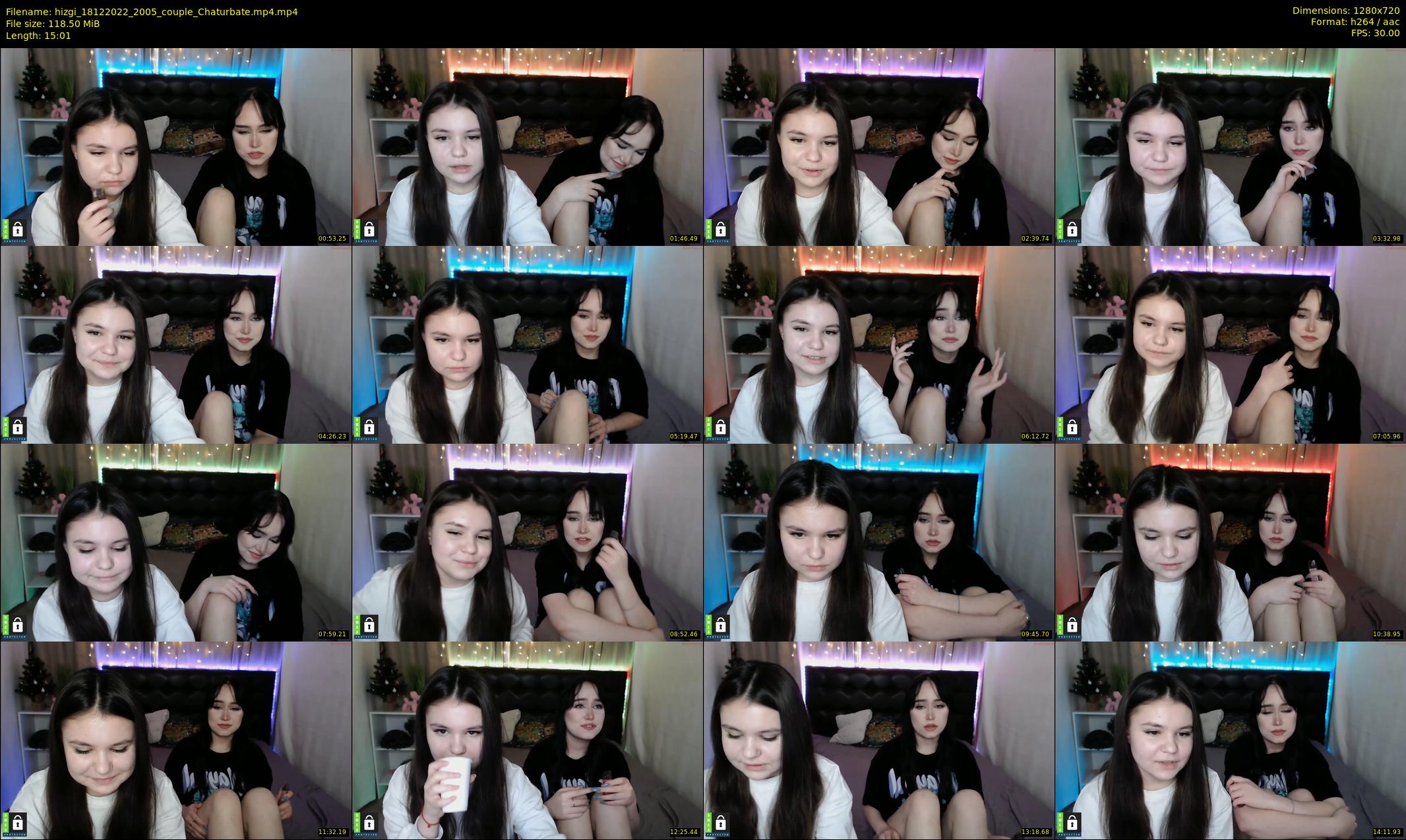 hizgi — 16 minute Chaturbate couple cam show recording, 720p, Dec 18, 2022