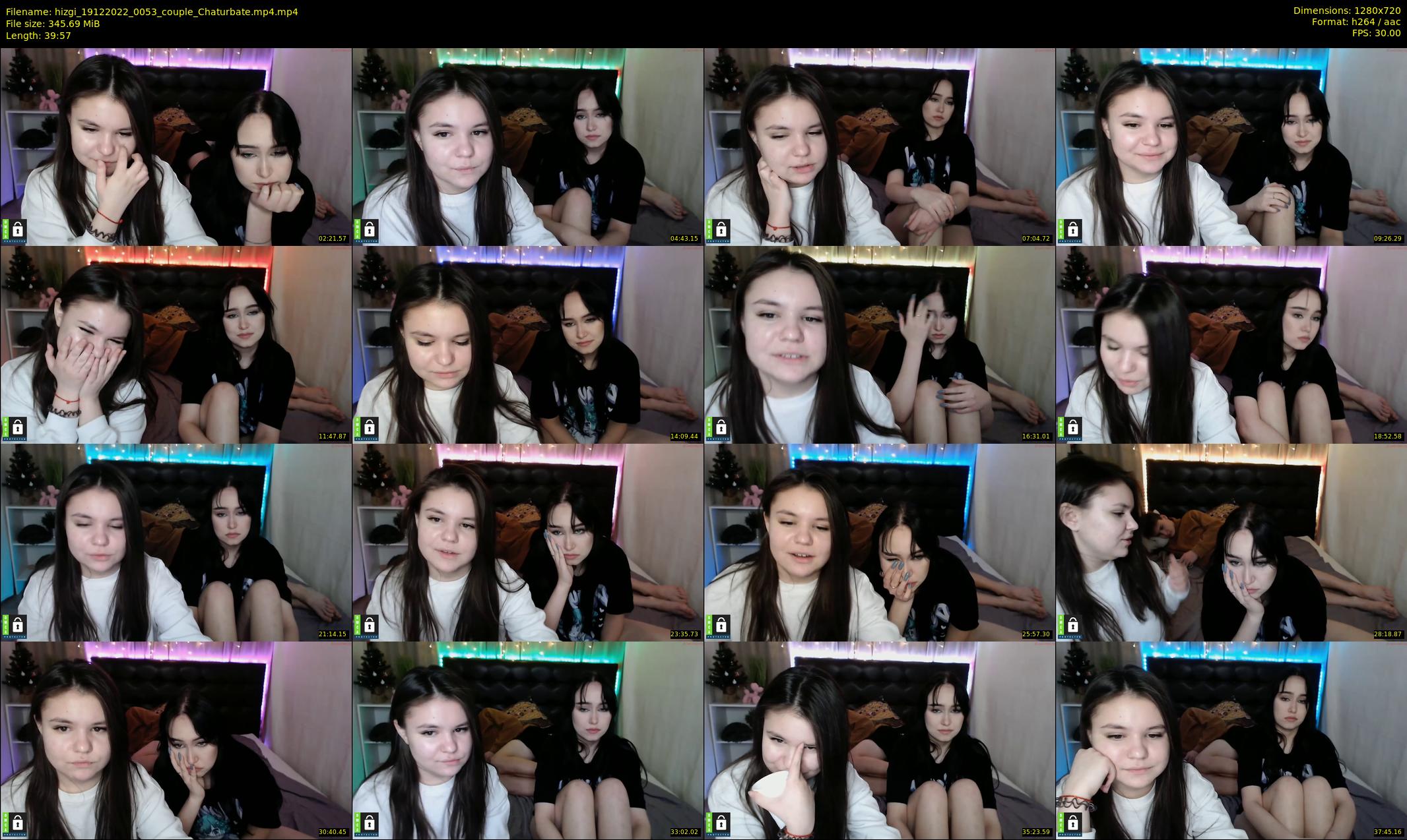 hizgi — 40 minute Chaturbate couple cam show recording, 720p, Dec 19, 2022