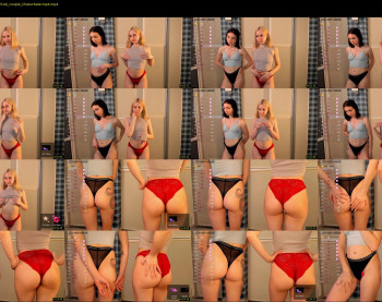 hornykittens — 54 minute Chaturbate couple cam show recording, 1080p, Dec 18, 2022