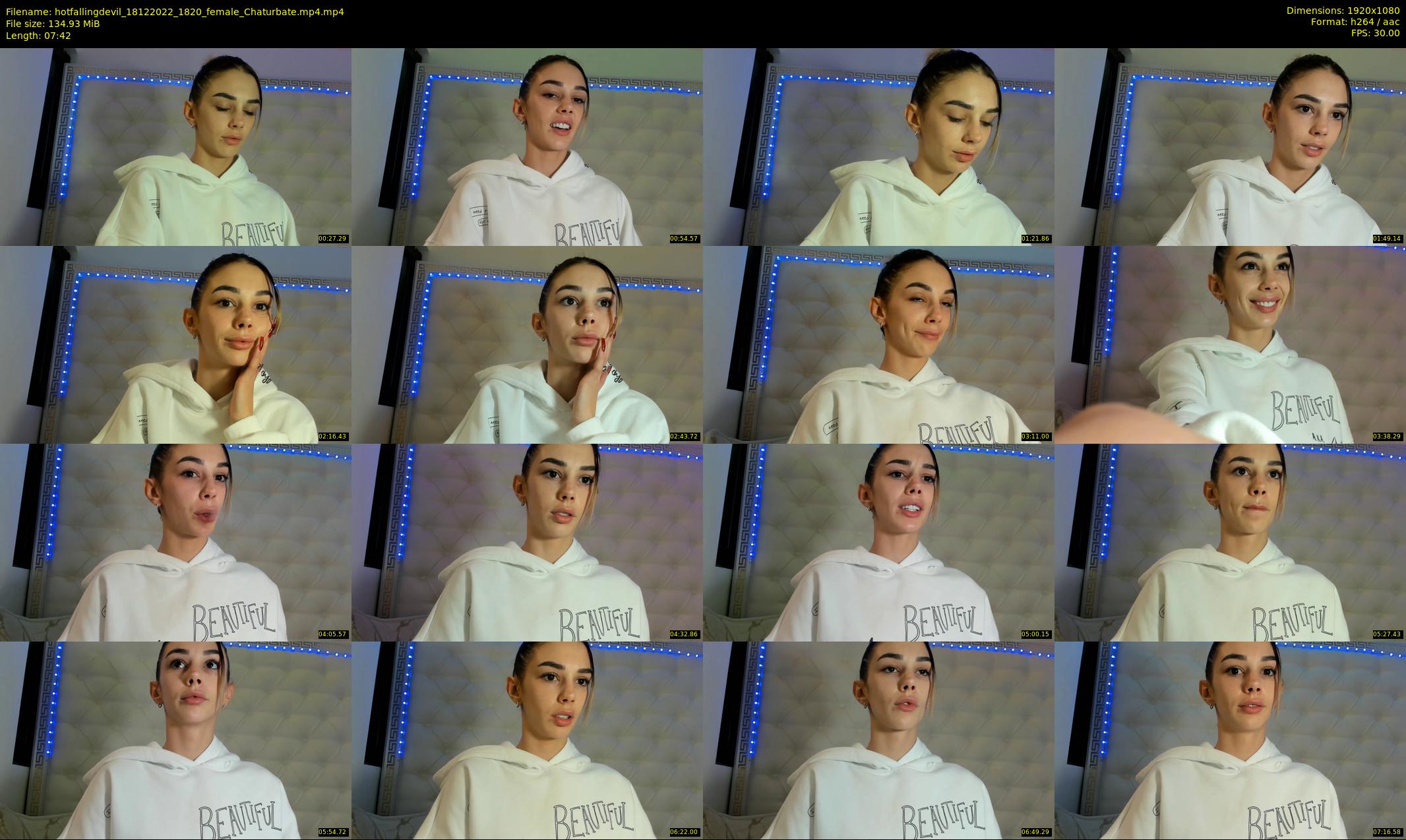 hotfallingdevil — 8 minute Chaturbate female cam show recording, 1080p, Dec 18, 2022
