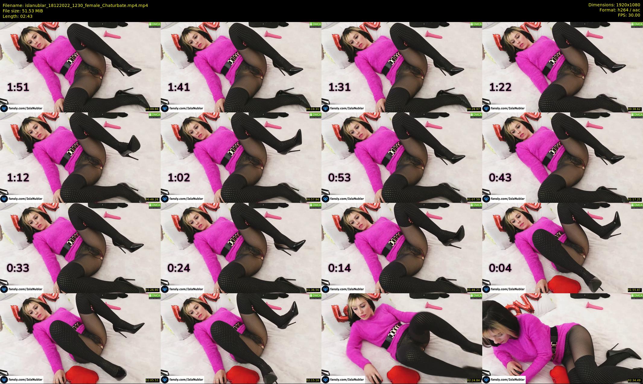 islanublar — 3 minute Chaturbate female cam show recording, 1080p, Dec 18, 2022