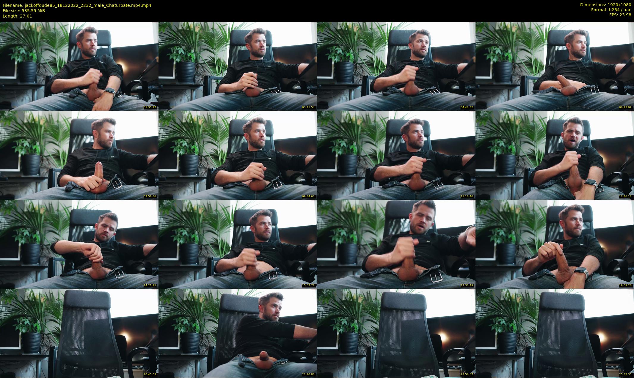 jackoffdude85 — 28 minute Chaturbate male cam show recording, 1080p, Dec 18, 2022