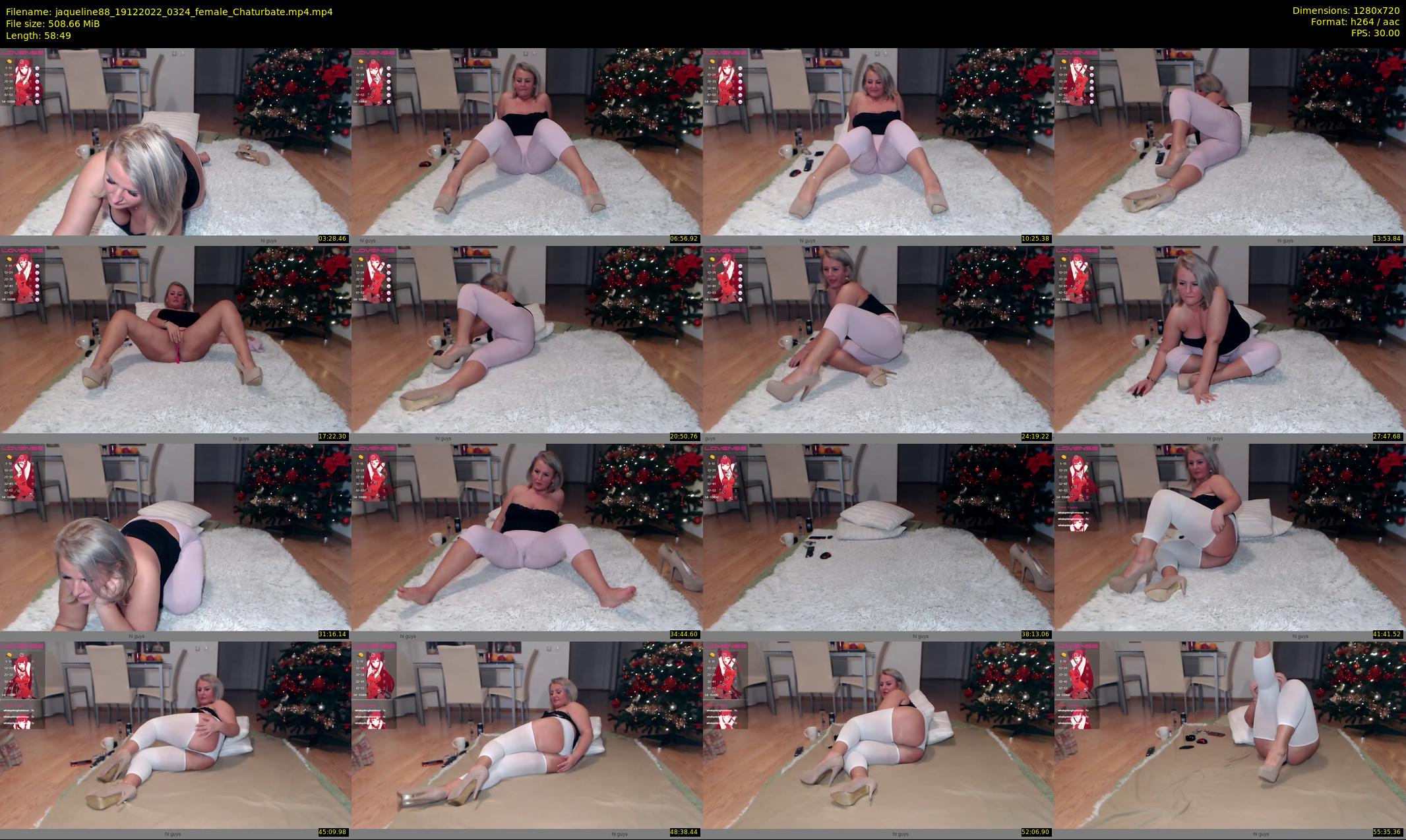 jaqueline88 — 59 minute Chaturbate female cam show recording, 720p, Dec 19, 2022