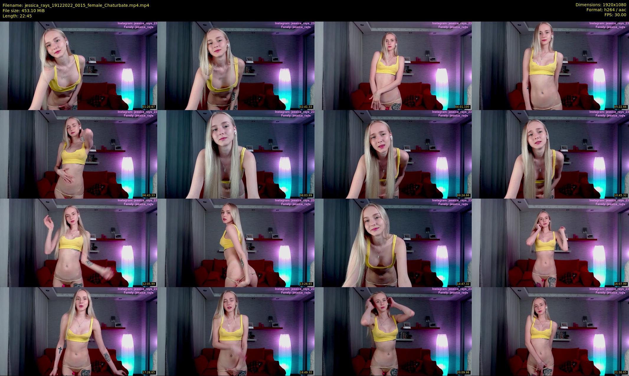jessica_rays — 23 minute Chaturbate couple cam show recording, 1080p, Dec 19, 2022