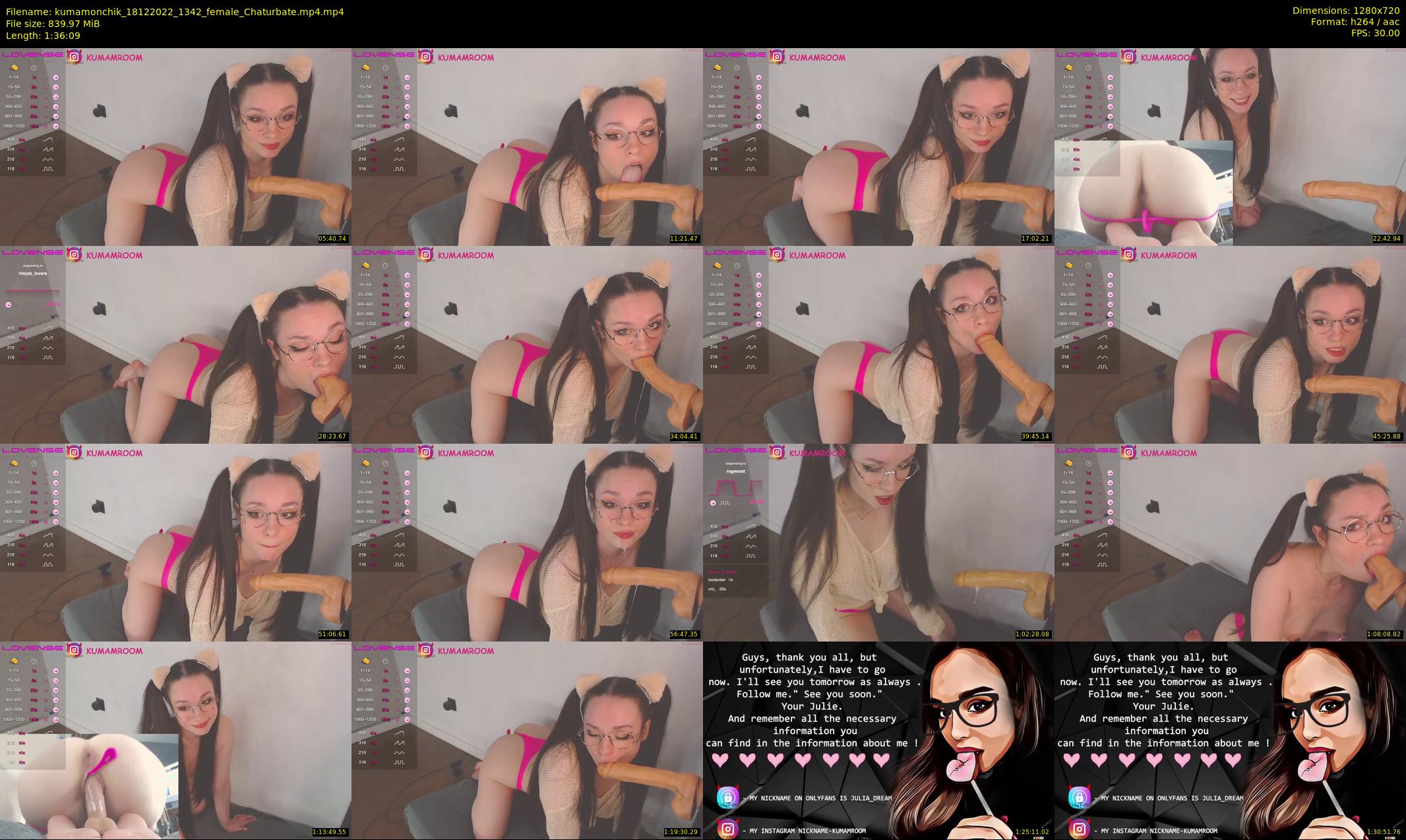 kumamonchik — 97 minute Chaturbate couple cam show recording, 720p, Dec 18, 2022