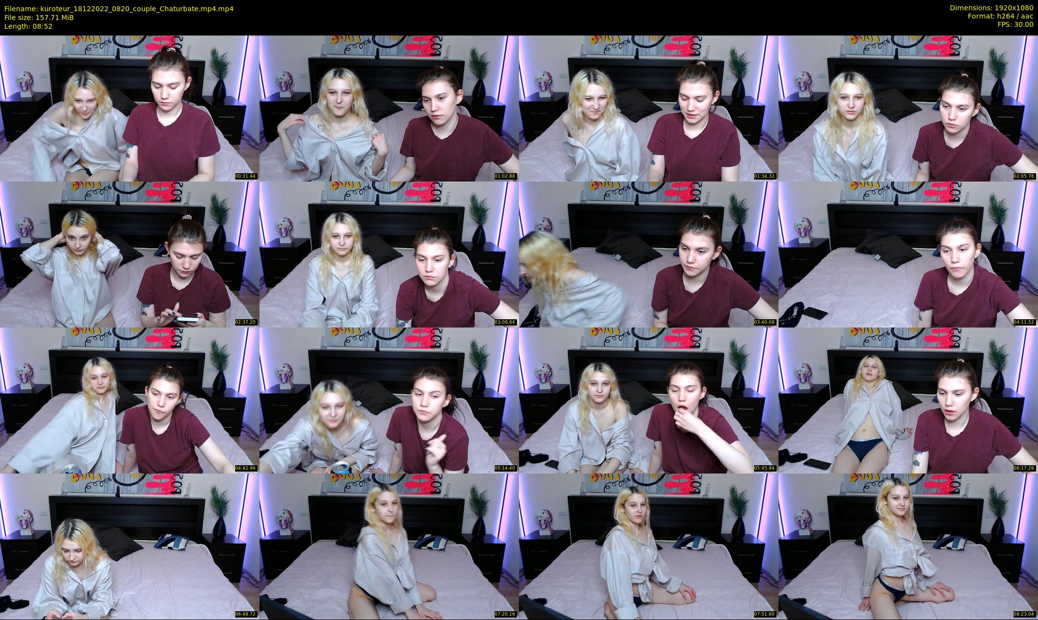 kuroteur — 9 minute Chaturbate couple cam show recording, 1080p, Dec 18, 2022