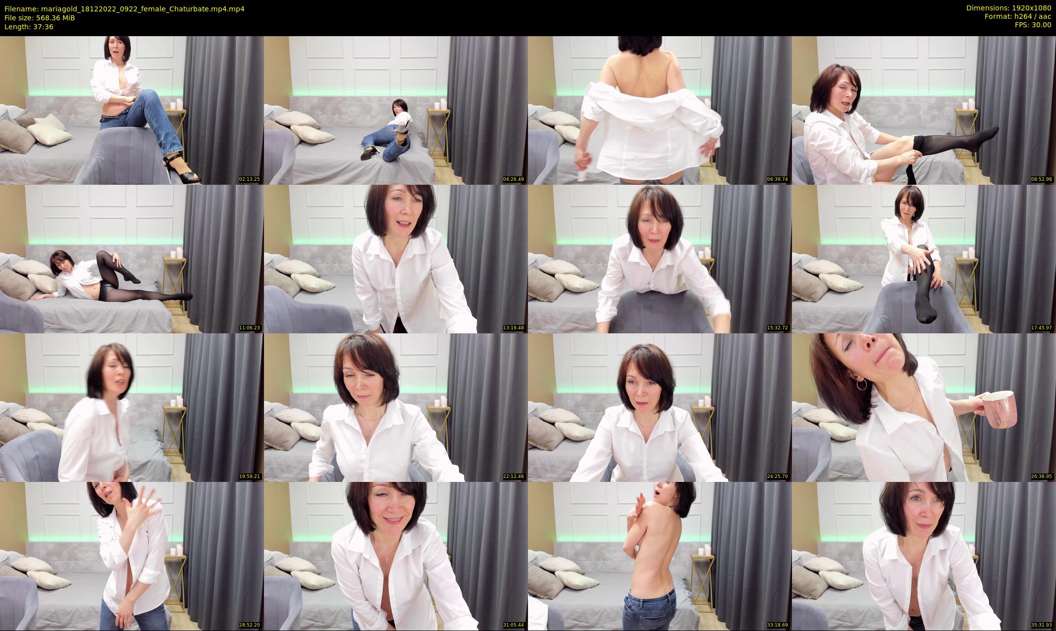 mariagold — 38 minute Chaturbate female cam show recording, 1080p, Dec 18, 2022