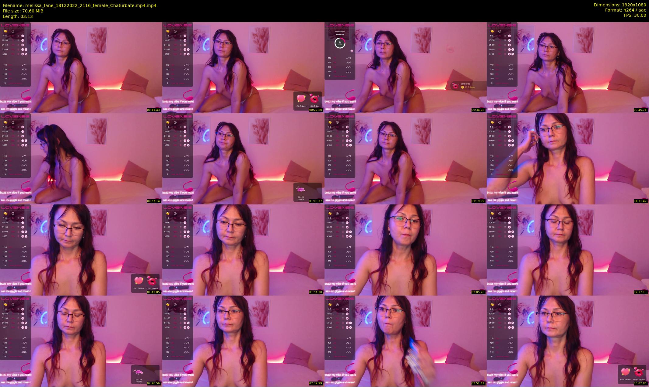 melissa_fane — 4 minute Chaturbate female cam show recording, 1080p, Dec 18, 2022